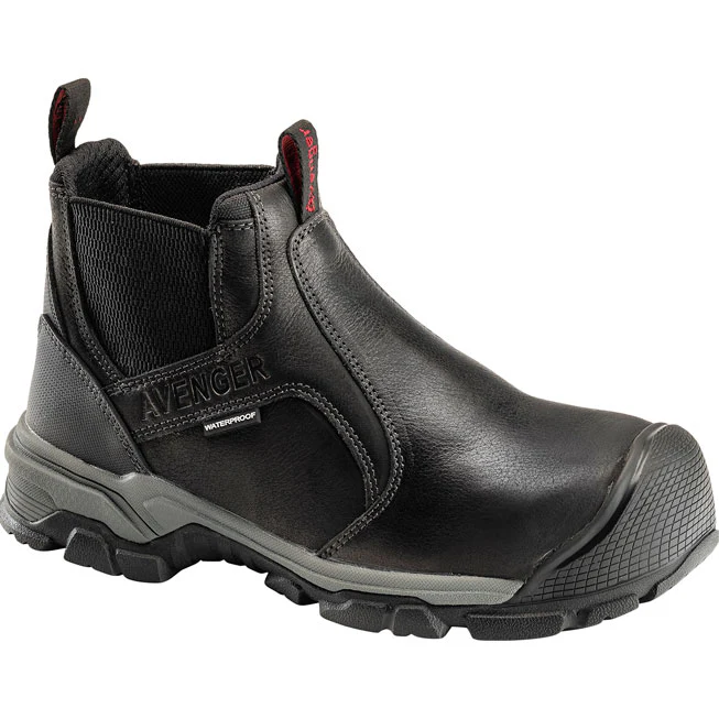 Avenger Ripsaw Men's Aluminum Toe Puncture-Resisting Waterproof Chelsea Work Boot - Image 3