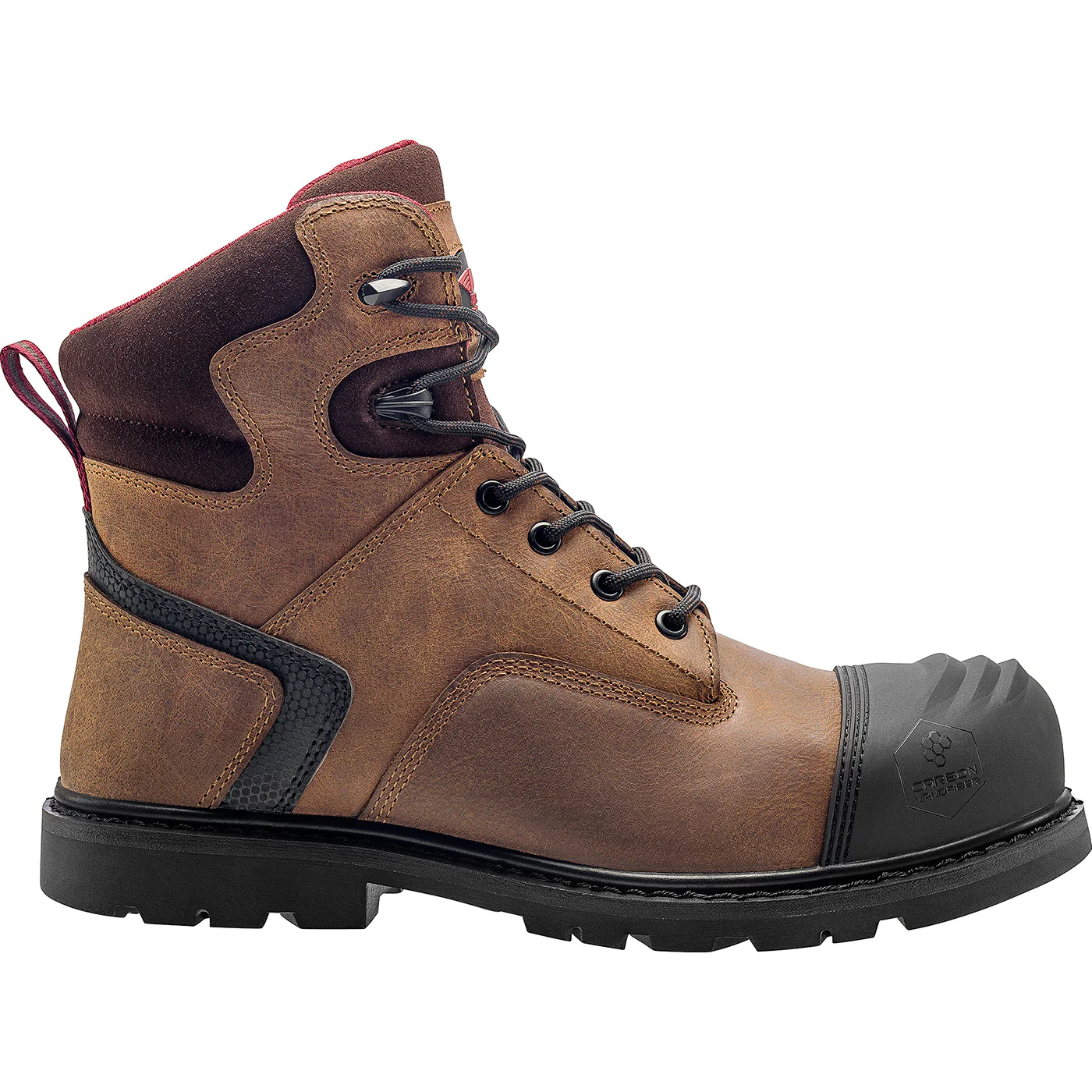 Avenger Hammer Men's Carbon Fiber Toe Electrical Hazard Waterproof Work Boot - Image 3