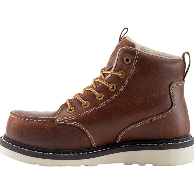 Avenger Wedge Women's Moc Carbon Nanofiber Toe Electrical Hazard Waterproof Work Boot - Image 6