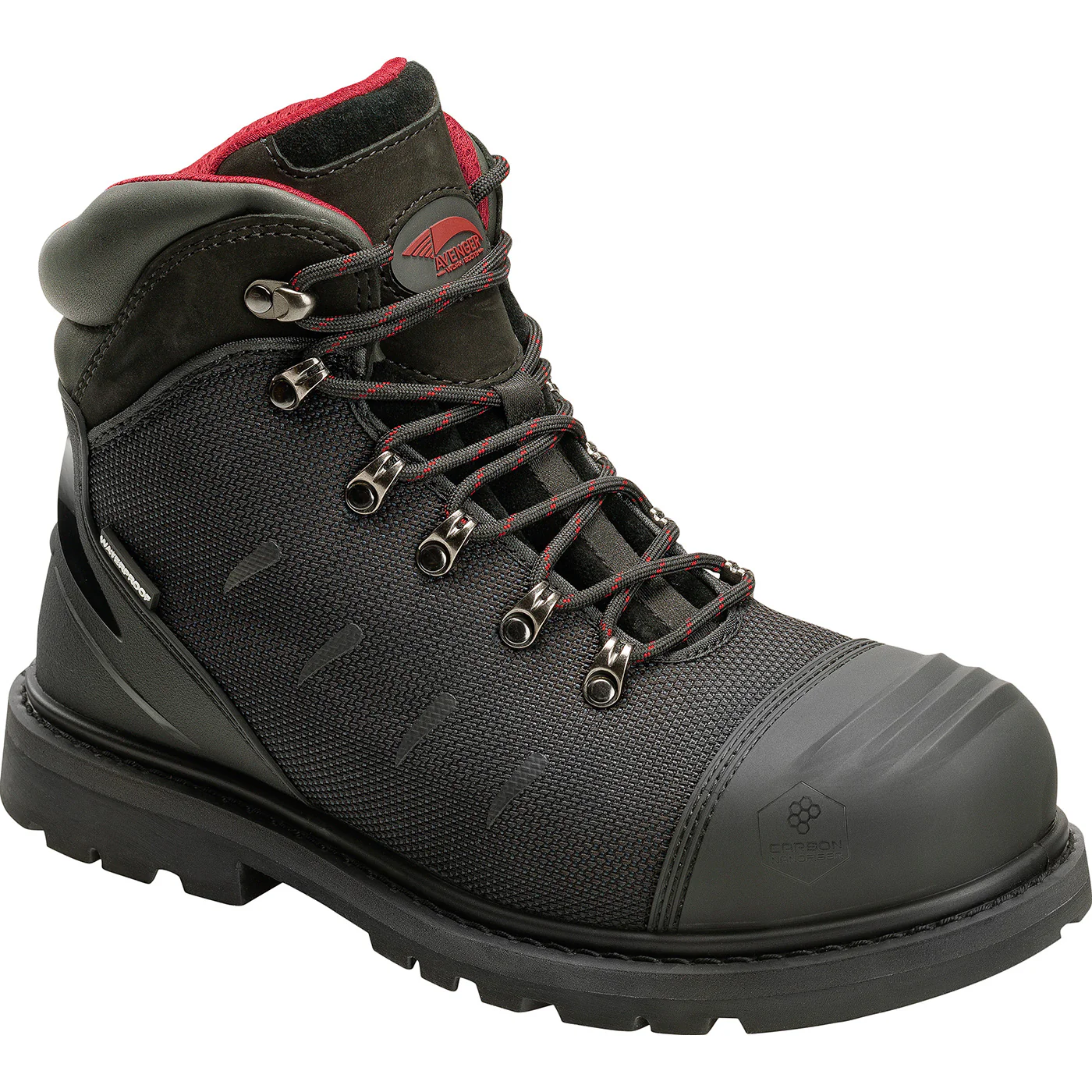 Avenger Hammer A-Max Men's Carbon Fiber Toe Electrical Hazard Puncture-Resistant Waterproof Work Boot - Image 3