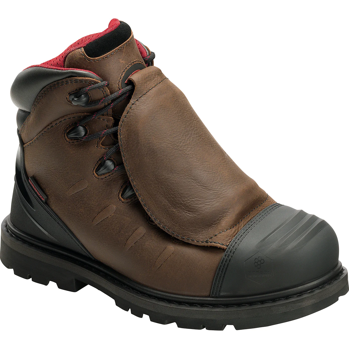 Avenger Hammer Men's Met Guard Carbon Fiber Toe Electrical Hazard Puncture-Resistant Waterproof Work Boot - Image 3