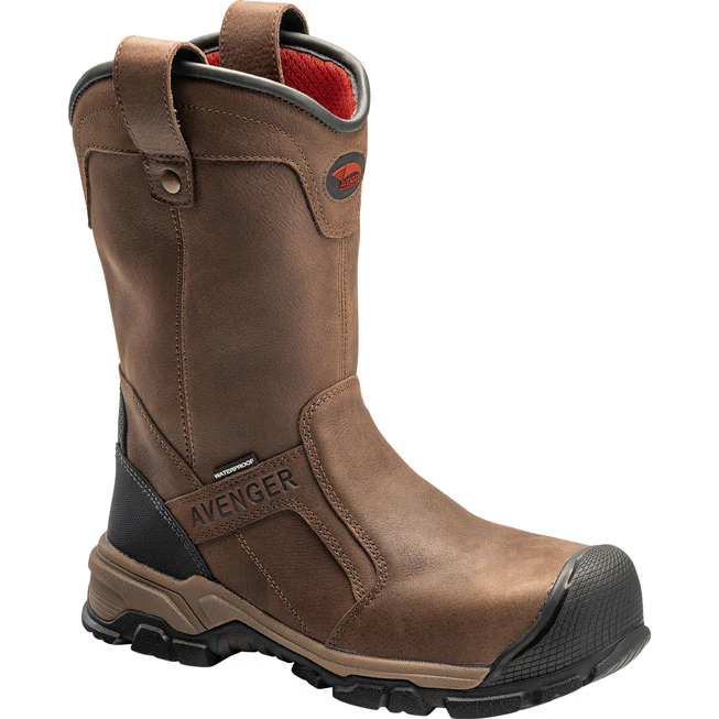 Avenger Ripsaw Men's 11-inch Aluminum Toe Puncture-Resistant Waterproof Pull-On Work Boot - Image 3