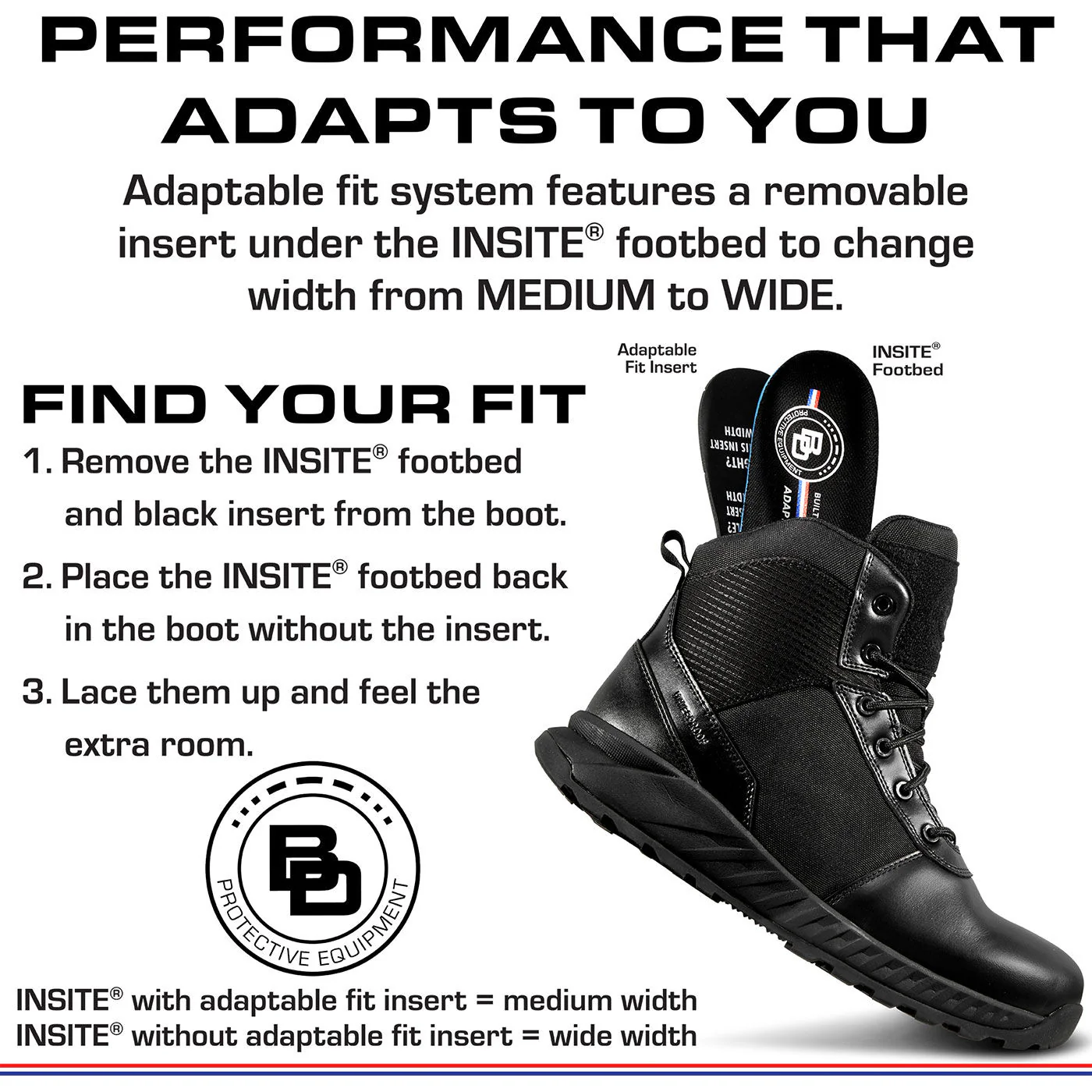 BD Protective BDX Unisex 6-inch Composite Toe Electrical Hazard Waterproof Zipper Tactical Boot - Image 7