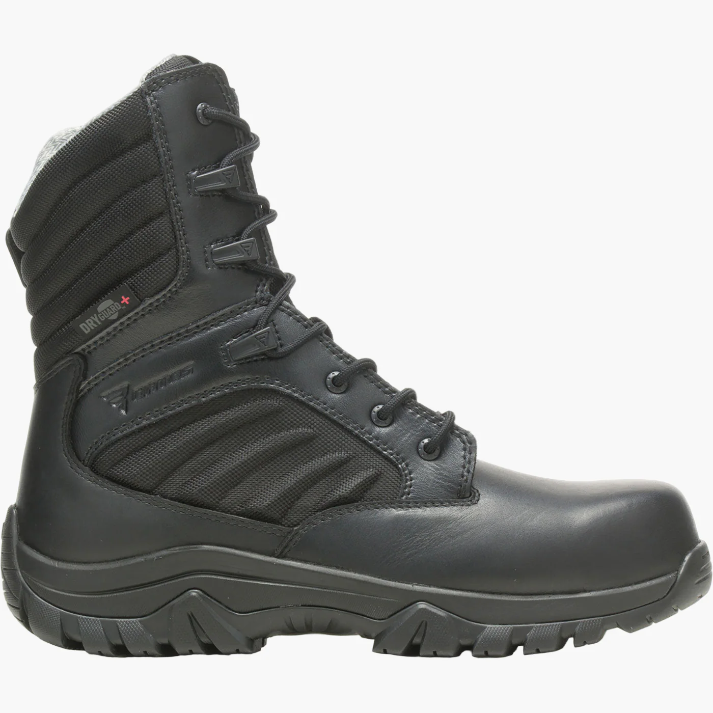 Bates GX X2 Tall Men's 8-inch Carbon Nano Toe Waterproof Zipper Duty Boot