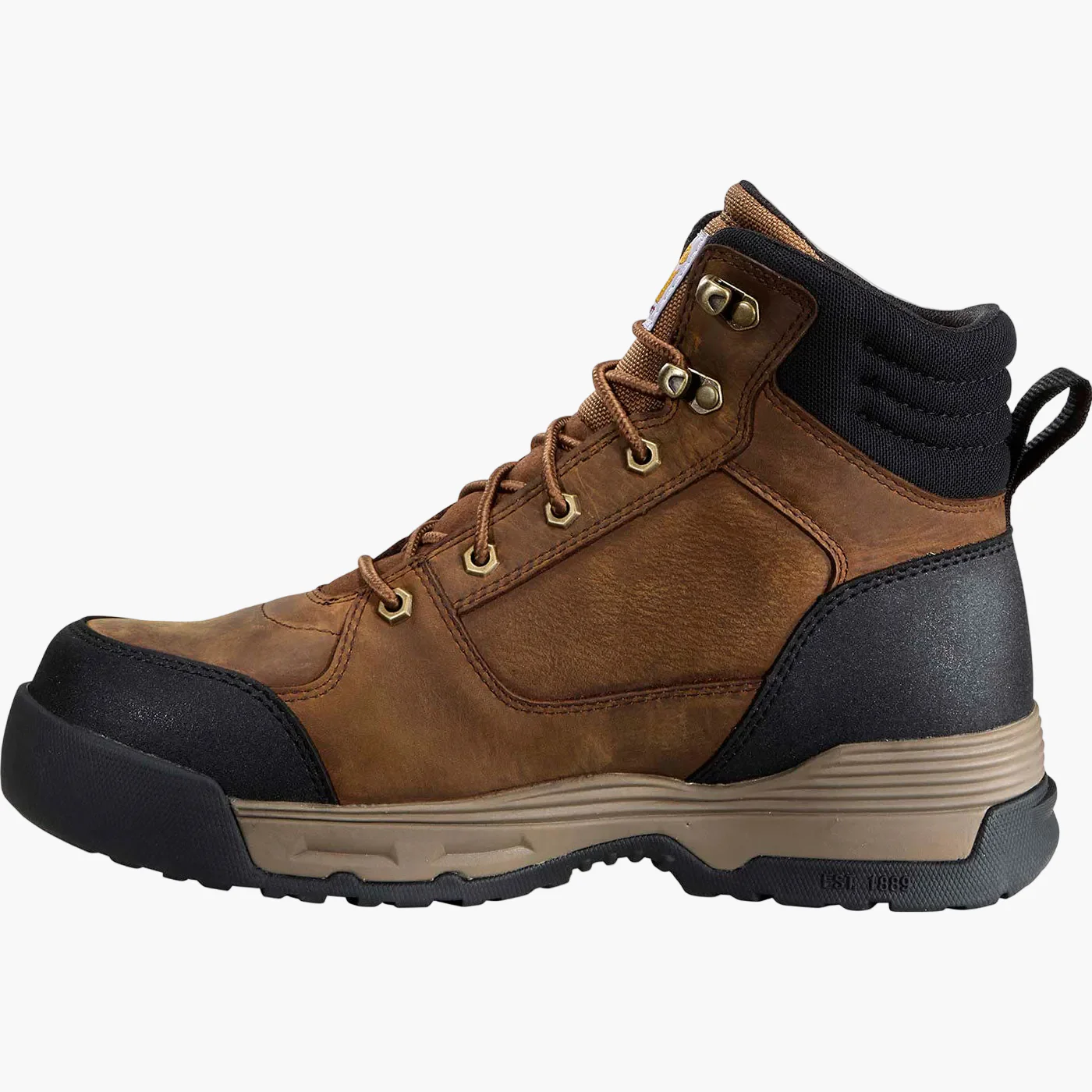 Carhartt Force HD Men's 6-inch Composite Toe Waterproof Electrical Hazard Work Hiker - Image 3