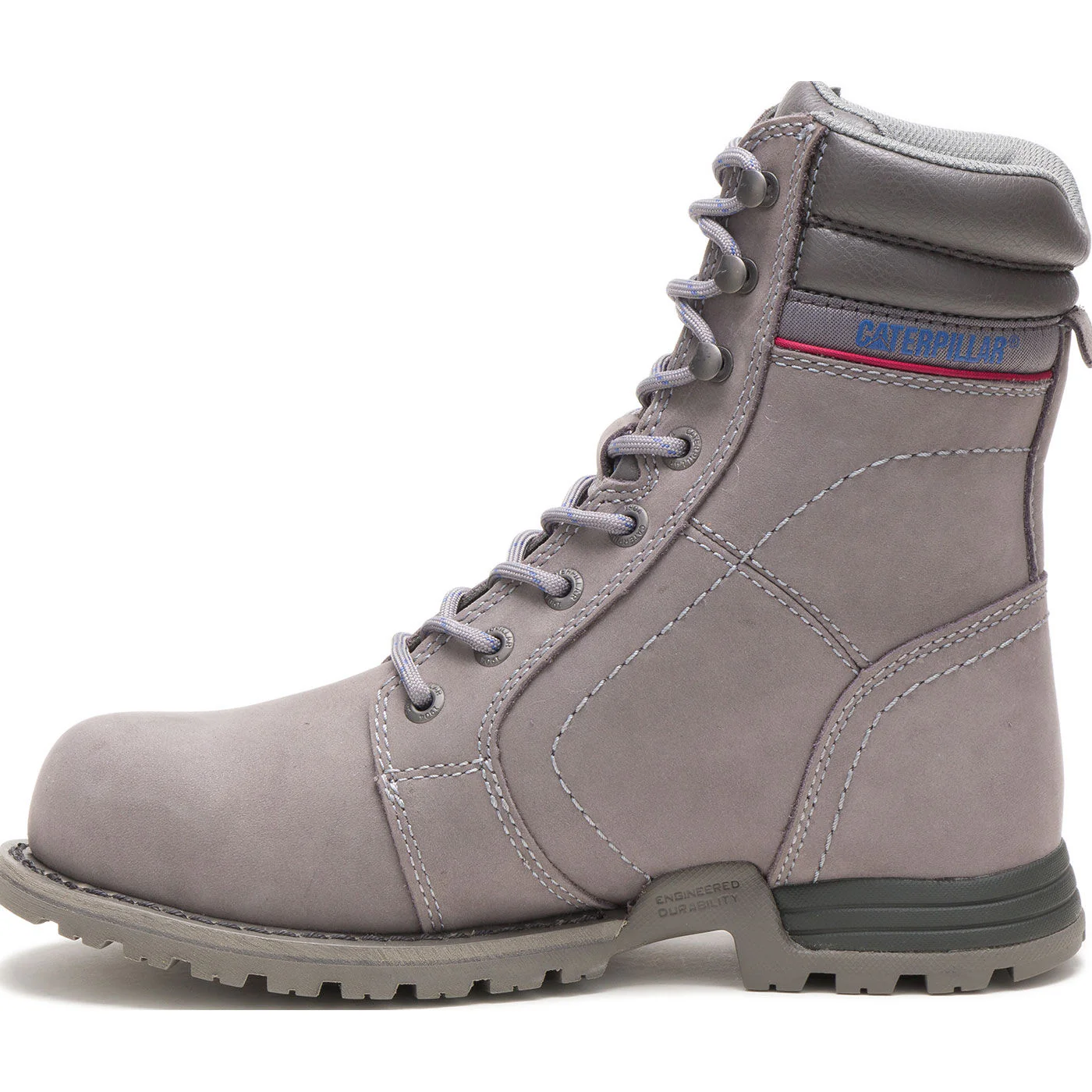 Cat Echo Women's 8-inch Steel Toe Electrical Hazard Waterproof Leather Work Boot - Image 4