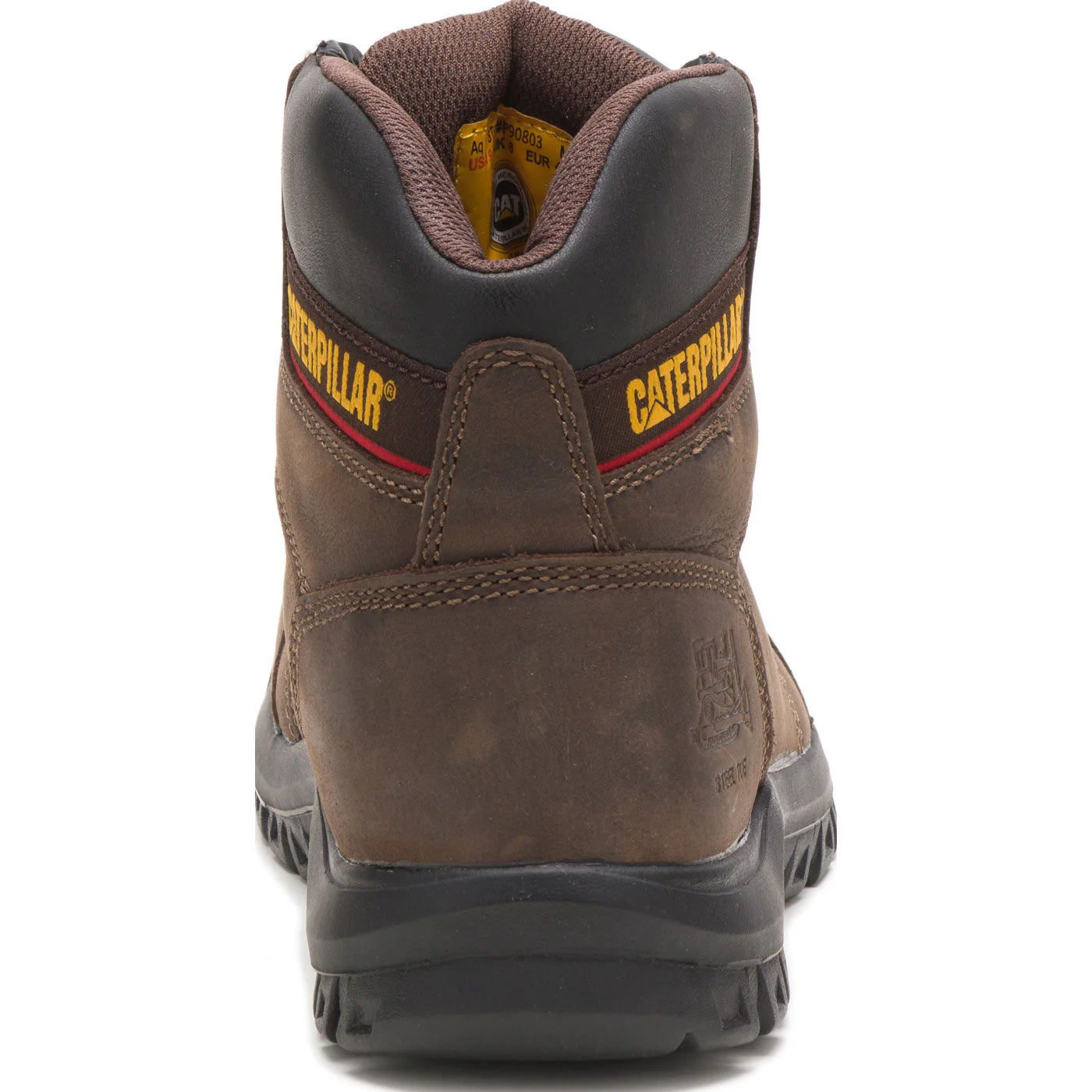 Cat Outline Men's 6-inch Steel Toe Electrical Hazard Work Hiker - Image 4