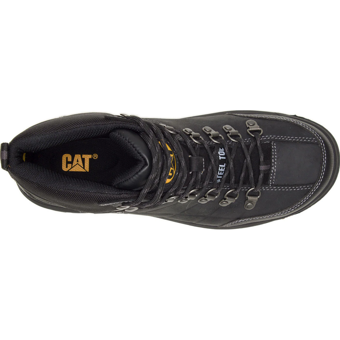 Cat Threshold Men's 6-inch Steel Toe Electrical Hazard Waterproof Work Boot - Image 6