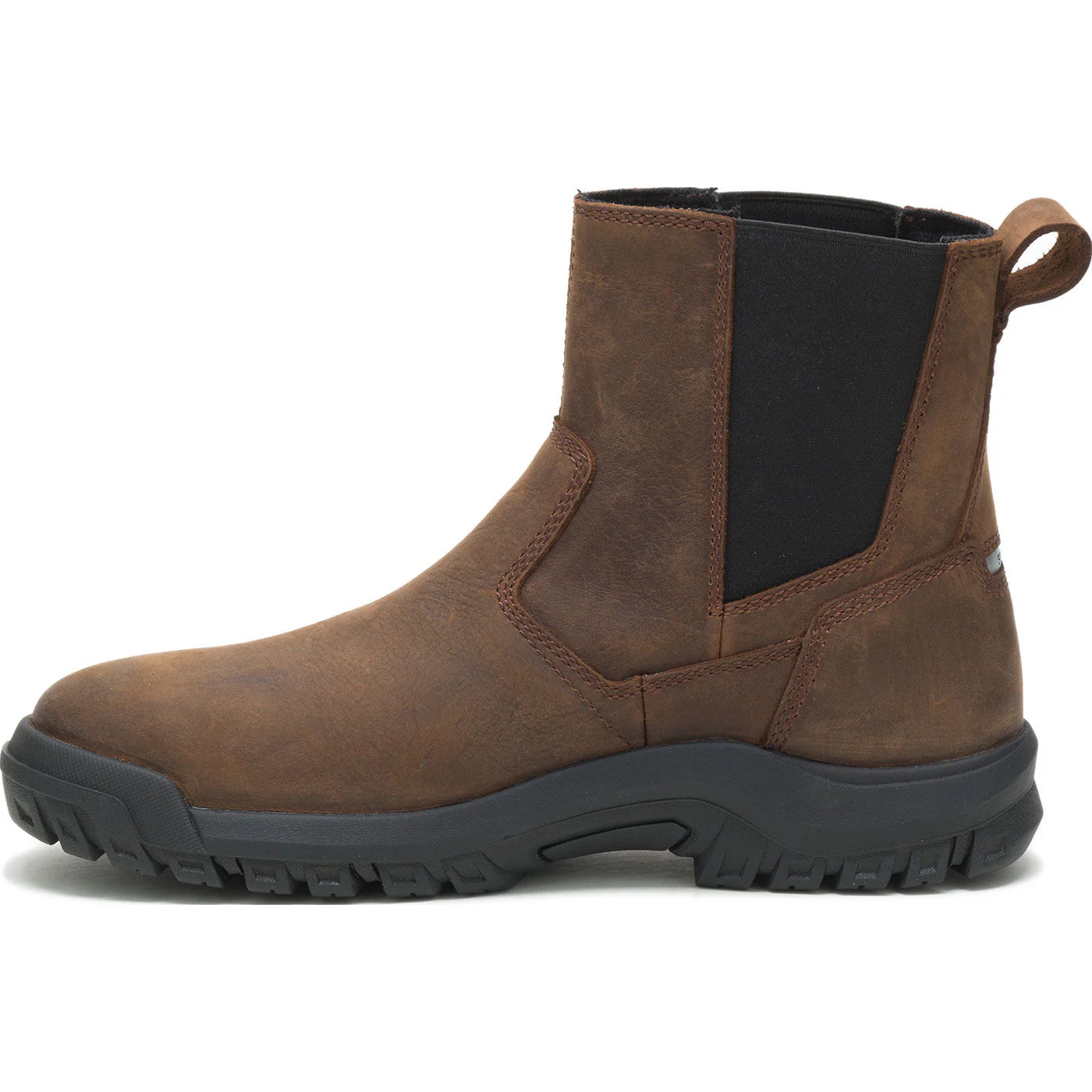Cat Wheelbase Men's 6-inch Steel Toe Electrical Hazard Chelsea Pull-on Work Boot - Image 5