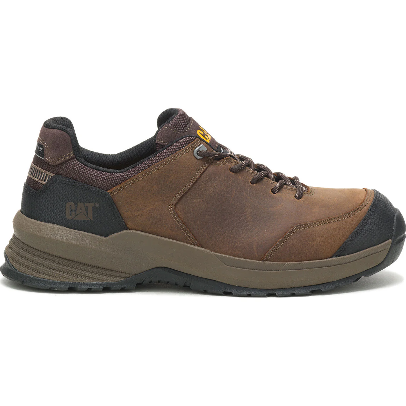 Cat Streamline 2.0 Men's Composite Toe Electrical Hazard Leather Work Shoe - Image 3