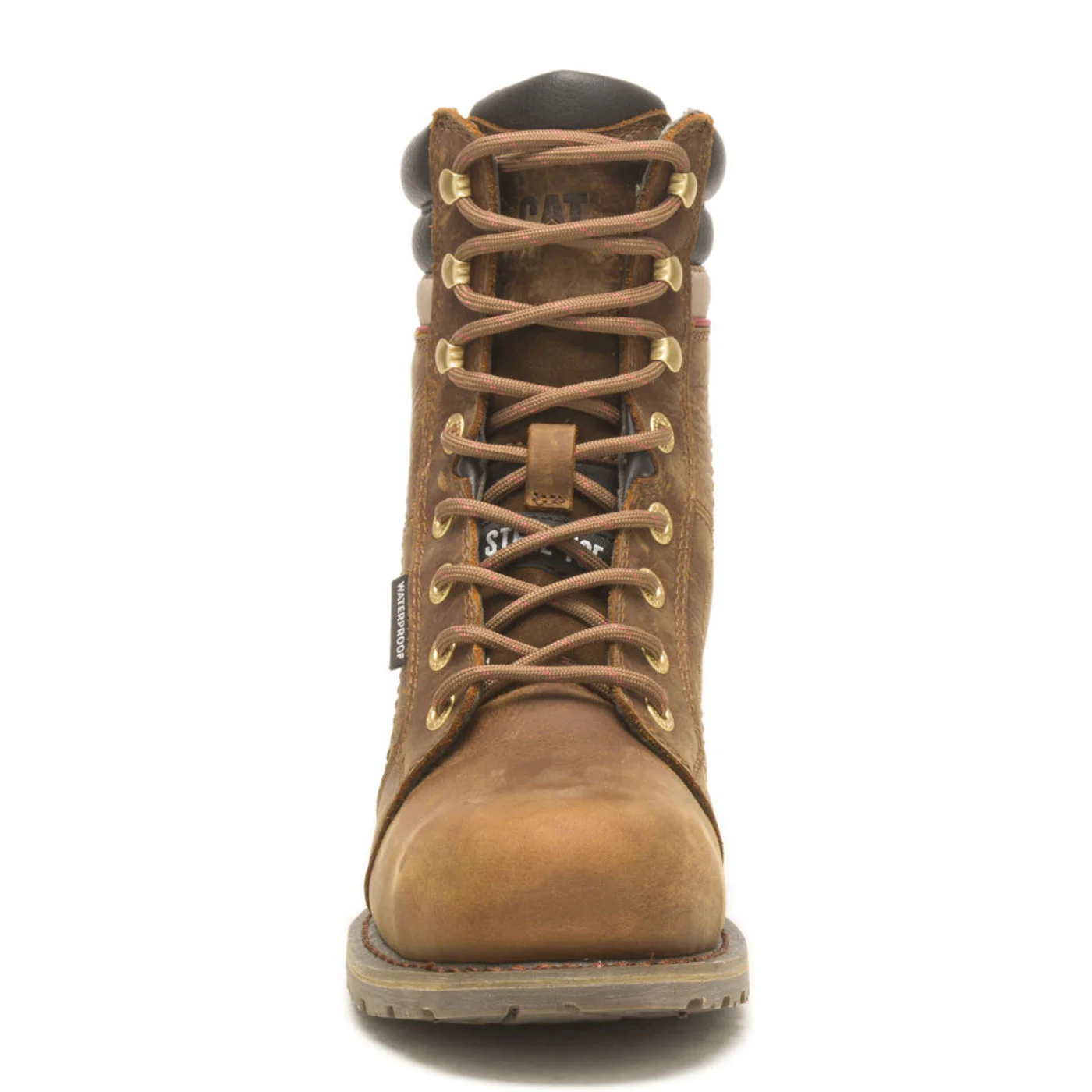 Cat Echo Women's 8-inch Steel Toe Electrical Hazard Waterproof Leather Work Boot - Image 4