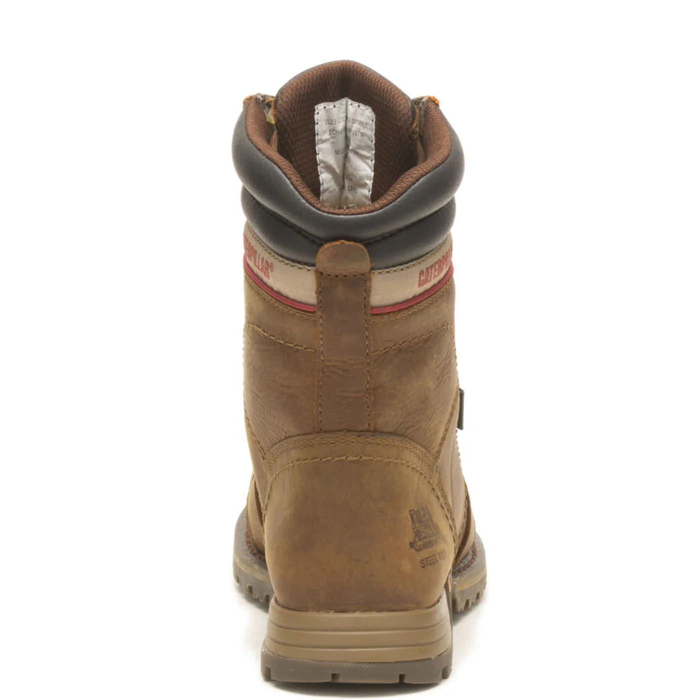 Cat Echo Women's 8-inch Steel Toe Electrical Hazard Waterproof Leather Work Boot - Image 5