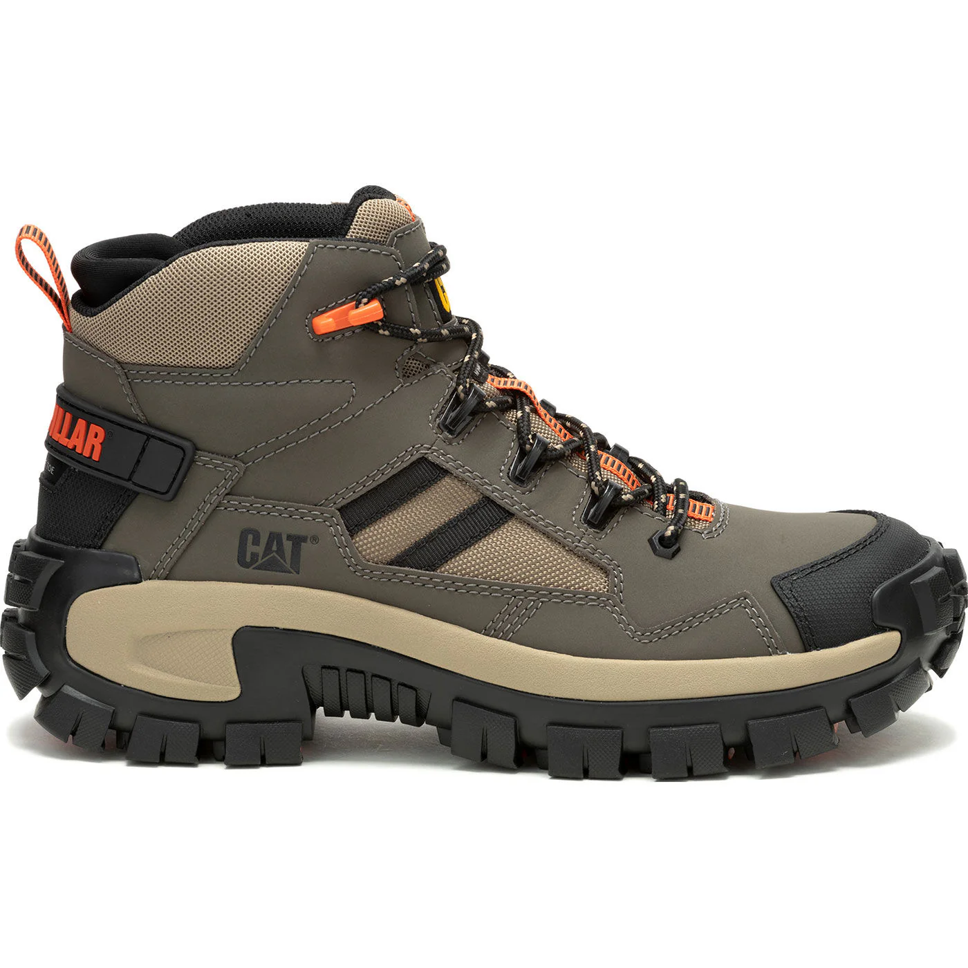 Cat Invader Vent Mid Men's Composite Toe Electrical Hazard Work Hiker - Image 3