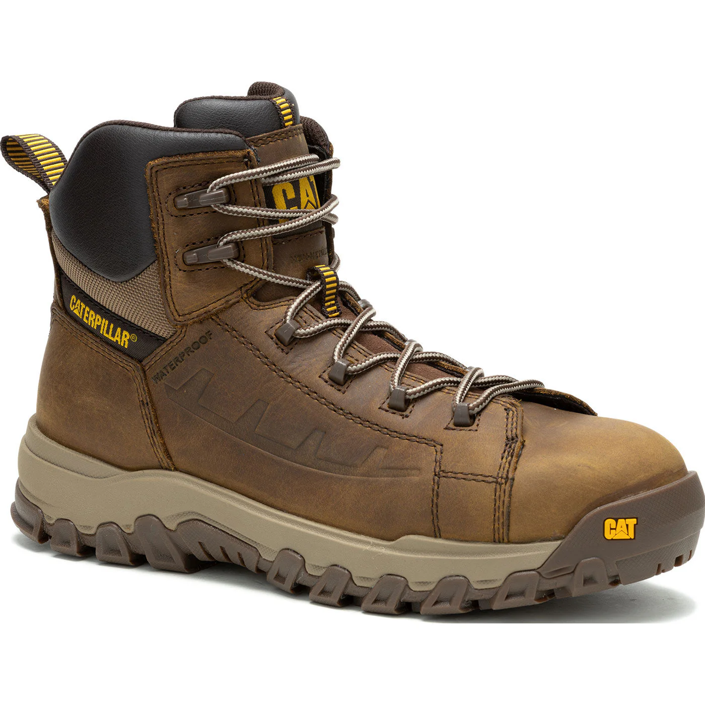 Cat Threshold Rebound Men's Composite Toe Electrical Hazard Waterproof Work Hiker