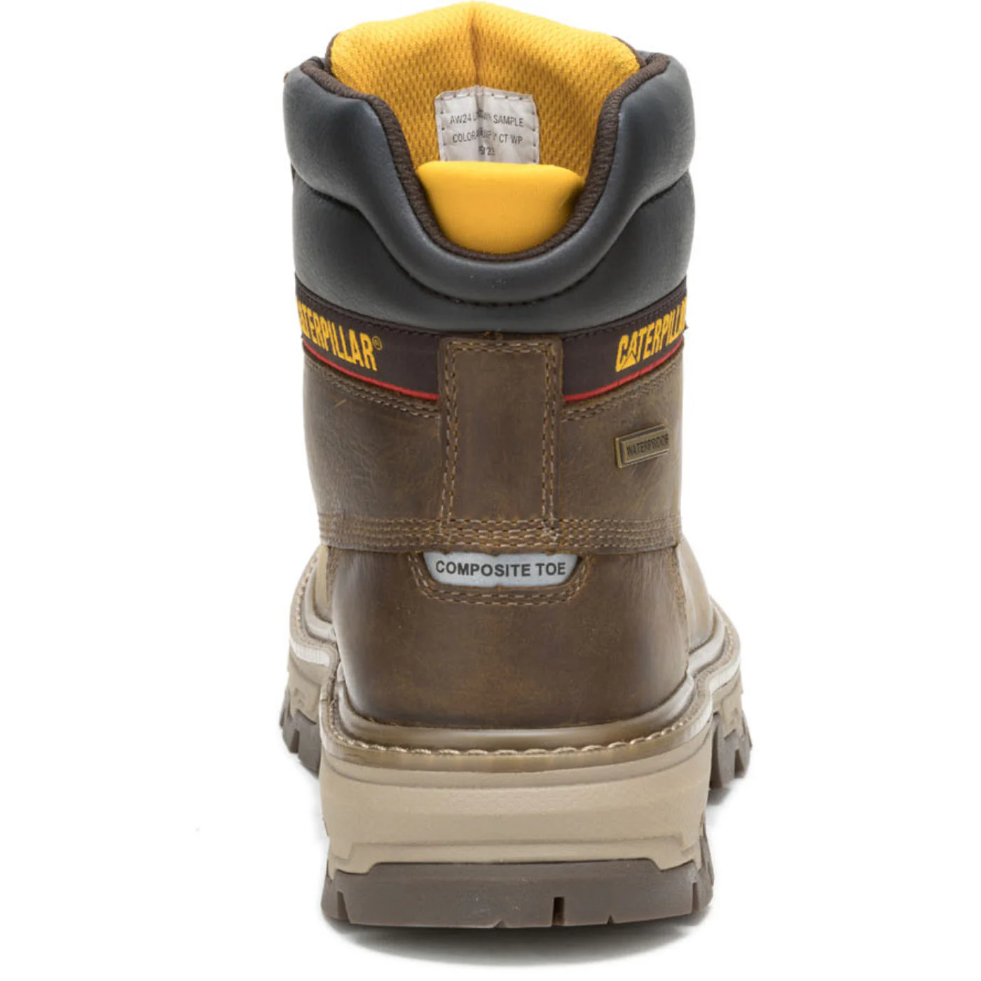 Cat Colorado Equip Men's 6-inch Composite Toe Waterproof Leather Work Boot - Image 5