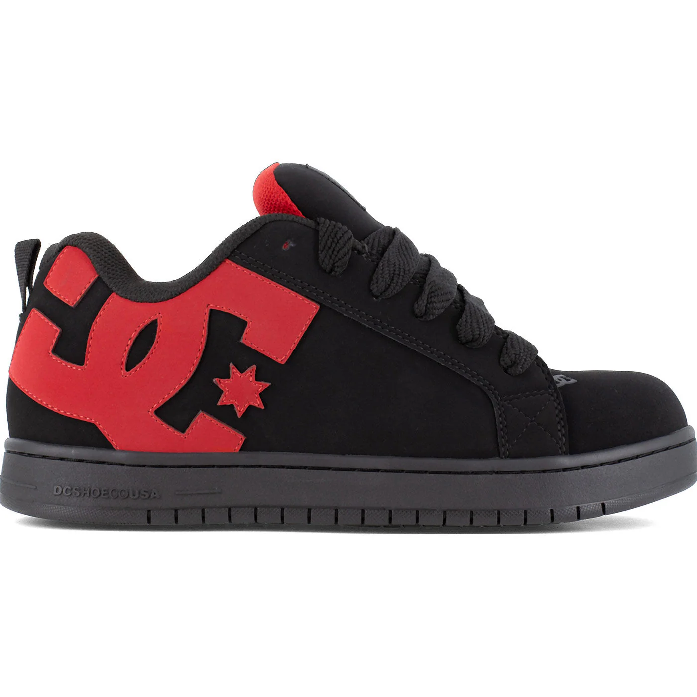 DC Work Court Graffik Men's Composite Toe Electrical Hazard Skate Work Shoe - Image 3