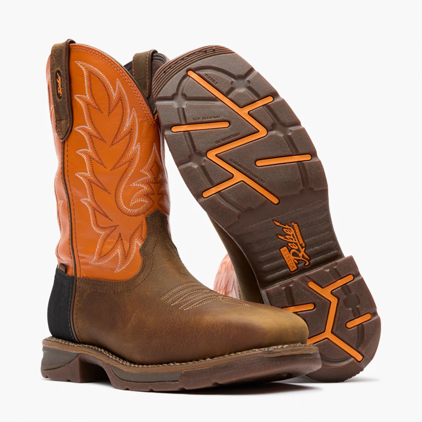 Durango® Workin' Rebel™ Steel Toe Waterproof with InsulKul™ Work Boot - Image 3