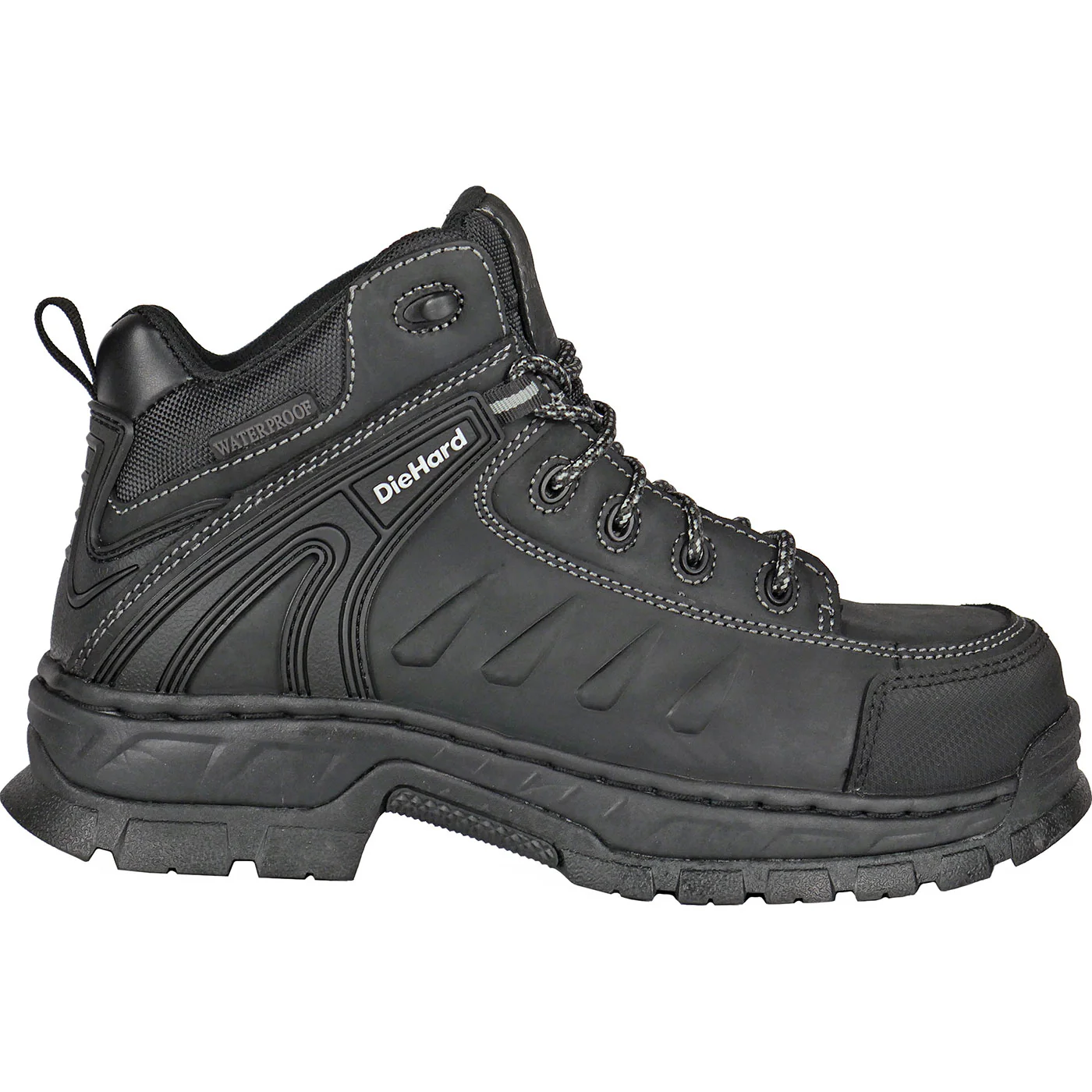 DieHard Squire Men's 5-inch Composite Toe Electrical Hazard Waterproof Work Hiker - Image 3