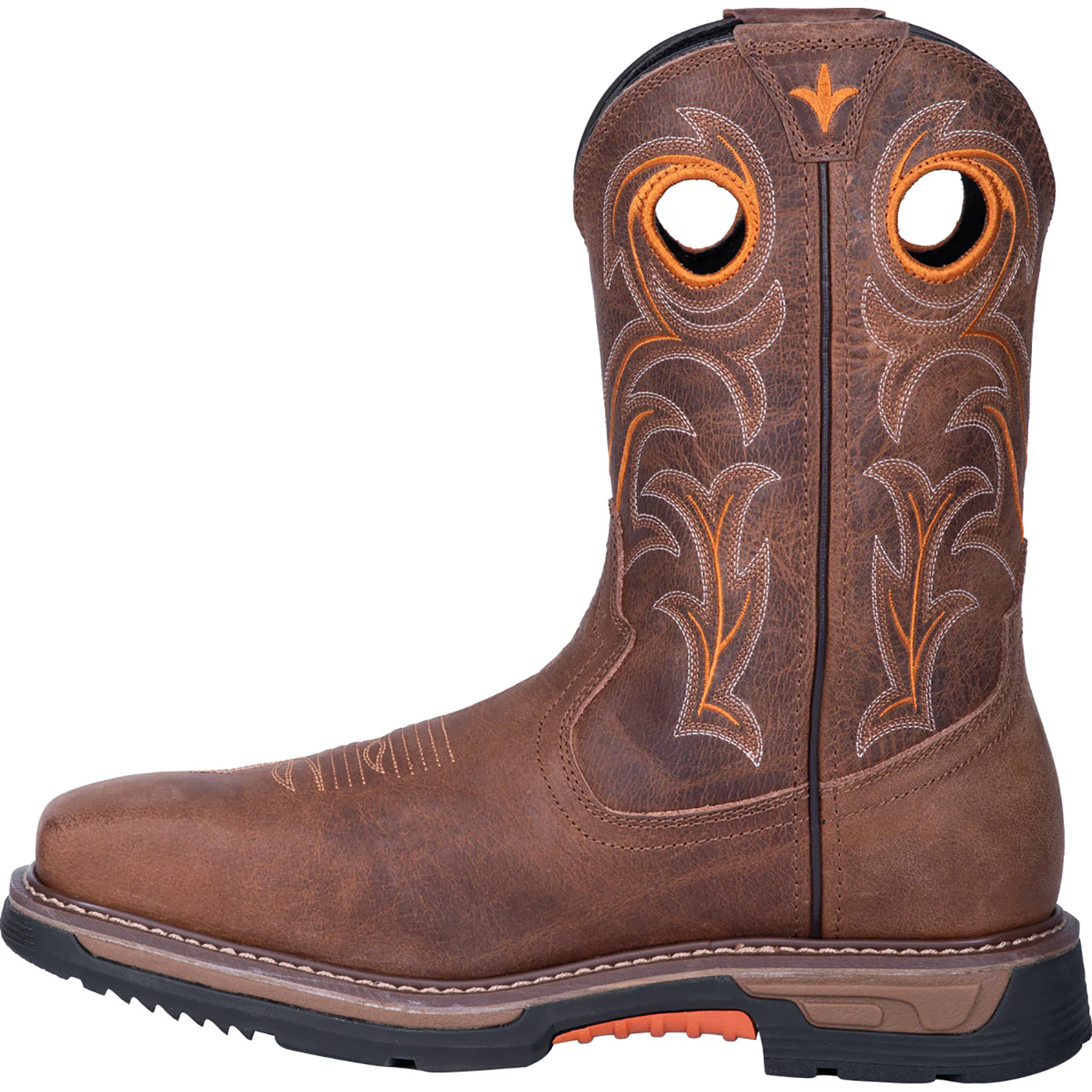 Dan Post Storms Eye Men's 11-inch Composite Toe Electrical Hazard Waterproof Western Work Pull-On Boot - Image 6