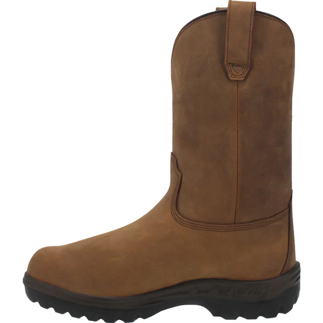 Dan Post Cummins Men's 11-inch Internal Metatarsal Steel Toe Electrical Hazard Waterproof Western Work Boots - Image 6