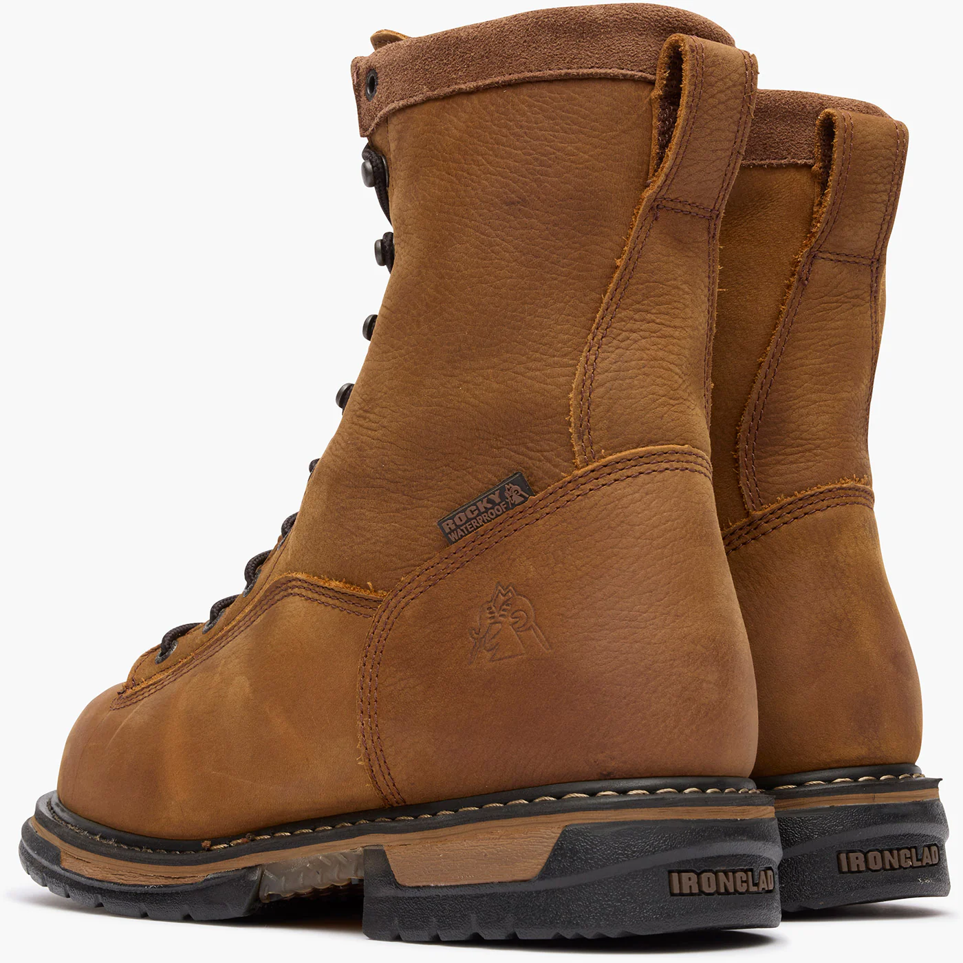 Rocky IronClad Steel Toe Waterproof Work Boot - Image 4