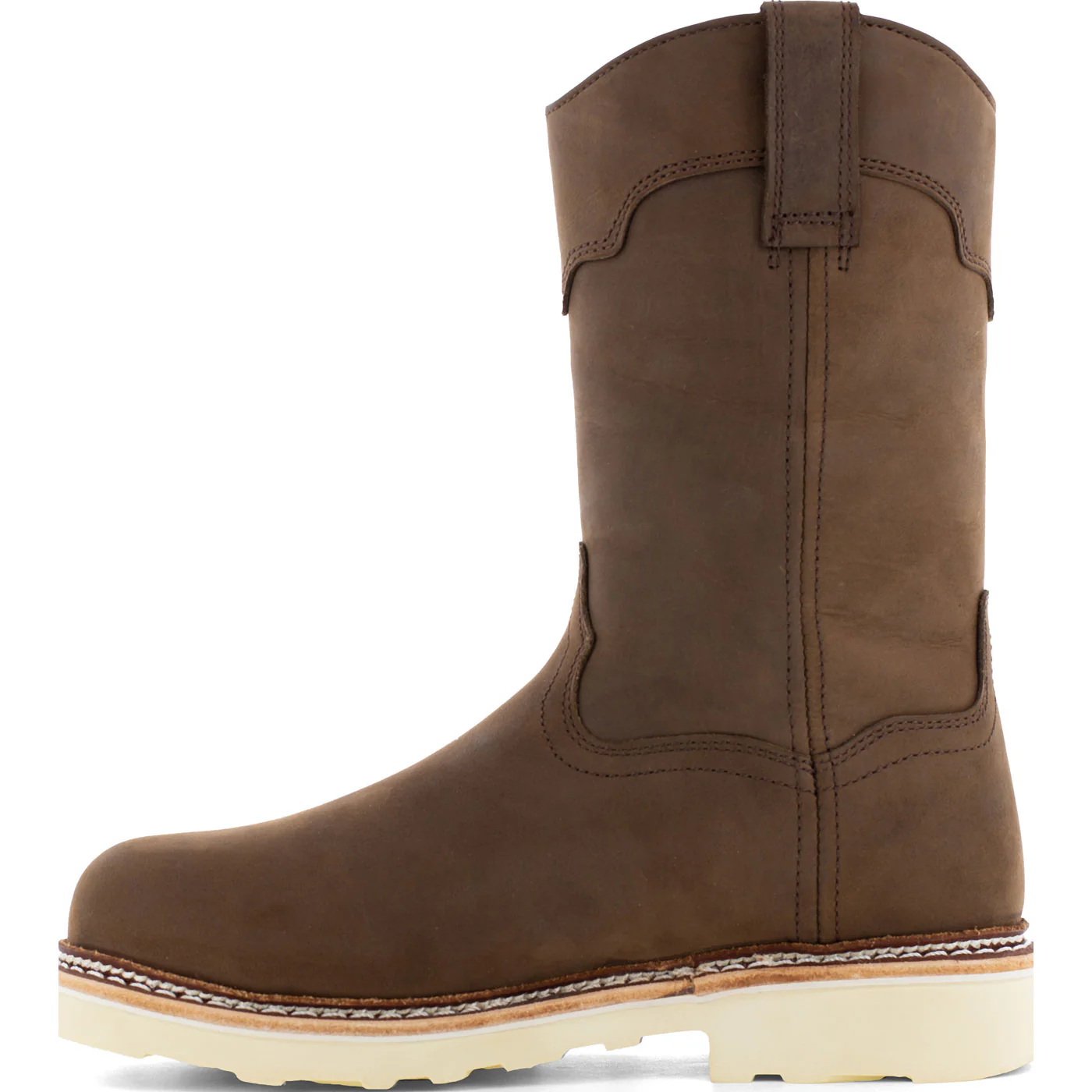 Frye Supply Men's 10-inch Steel Toe Electrical Hazard Waterproof Pull-On Work Boot - Image 4