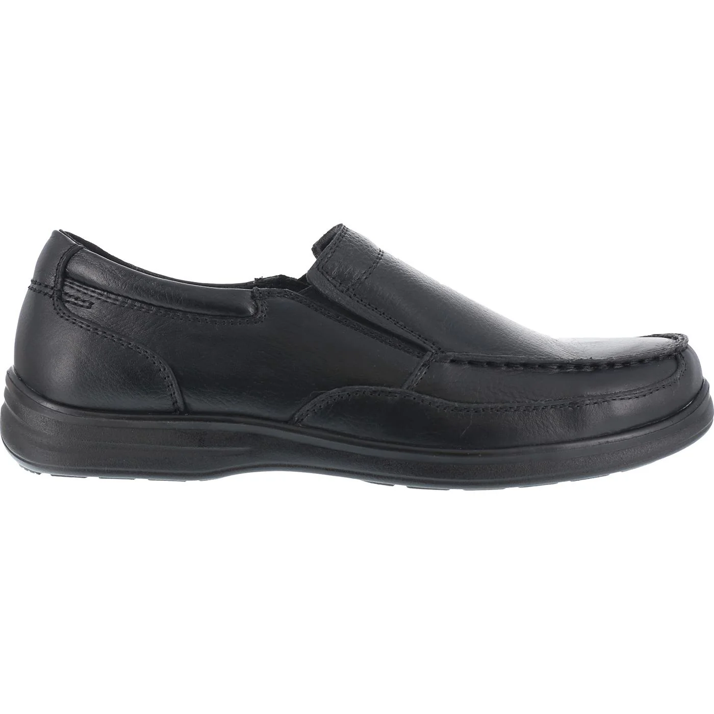 Florsheim Work Wily Women's Steel Toe Static-Dissipative Work Moc Toe Slip On Shoe - Image 3