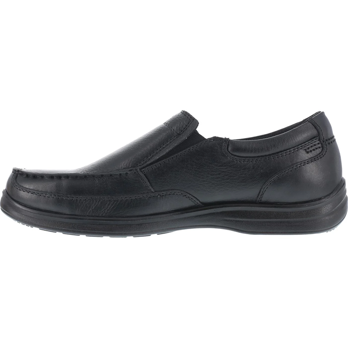 Florsheim Work Wily Women's Steel Toe Static-Dissipative Work Moc Toe Slip On Shoe - Image 4