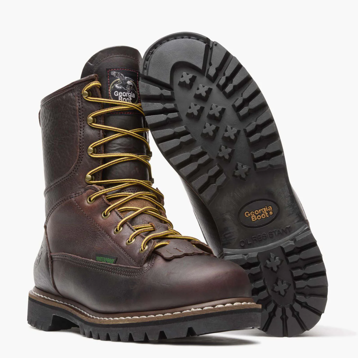 Georgia Boot Steel Toe Waterproof Lace-To-Toe Work Boot - Image 10