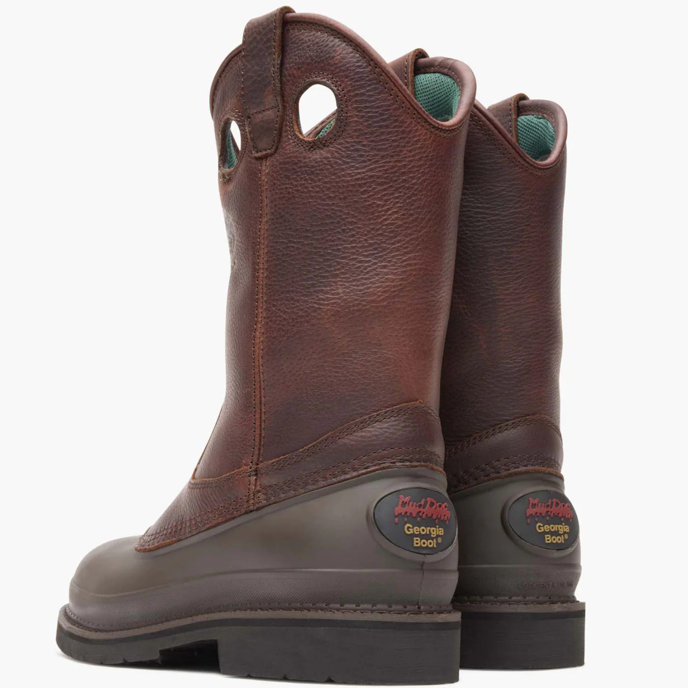 Georgia Boot Muddog Steel Toe Wellington Work Boot - Image 6