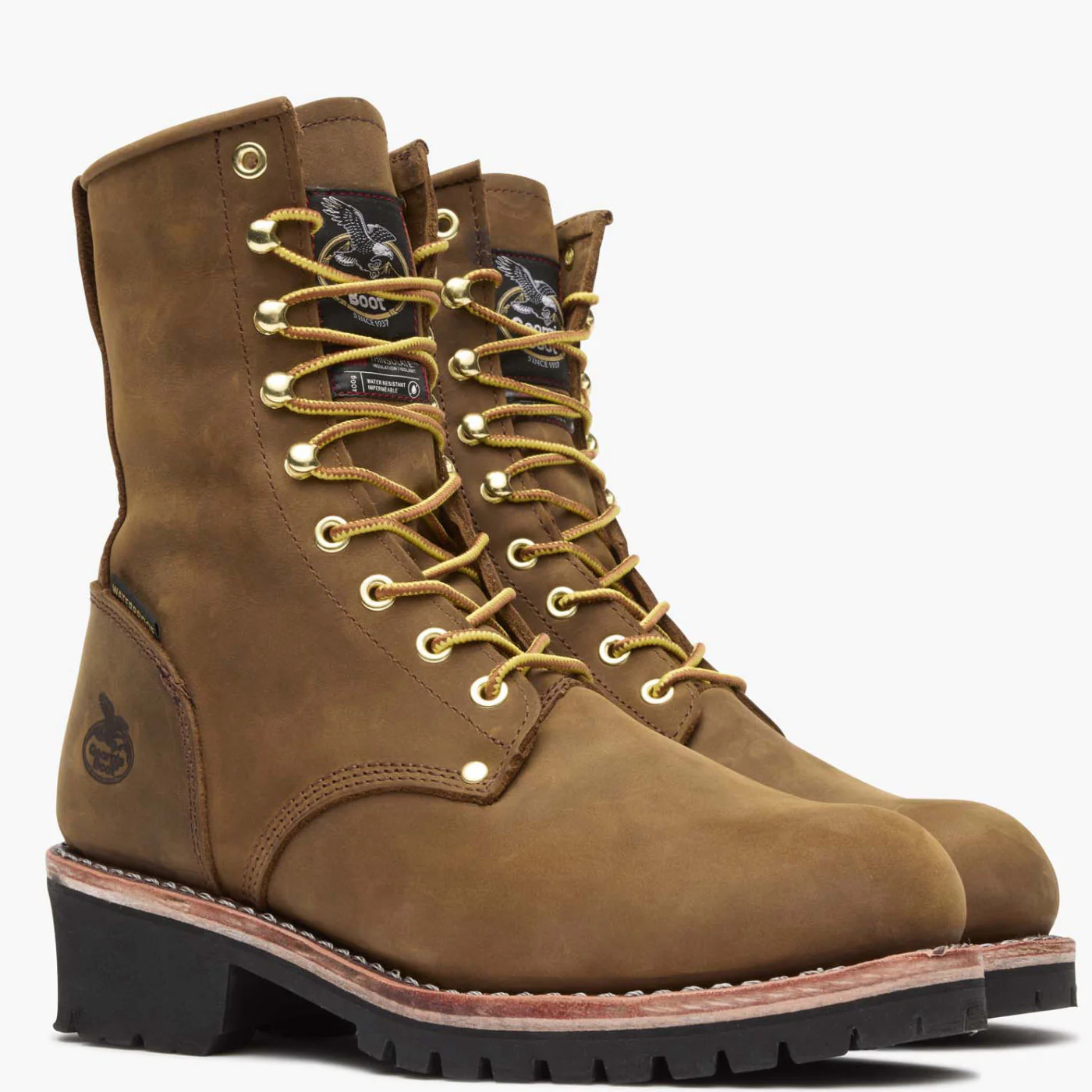 Georgia Boot Steel Toe Waterproof 400G Insulated Logger Work Boot - Image 5