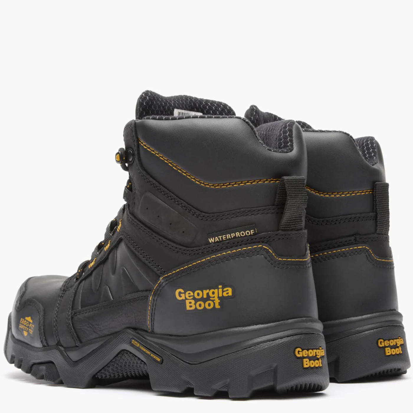Georgia Boot Amplitude Composite Toe Waterproof Black Work Boot - Image 6