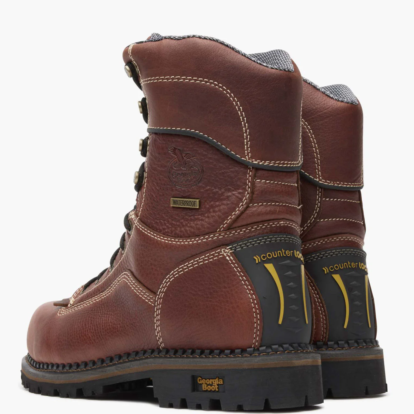 Georgia Boot AMP LT Logger Composite Toe Low Heel Waterproof Work Boot - Image 6