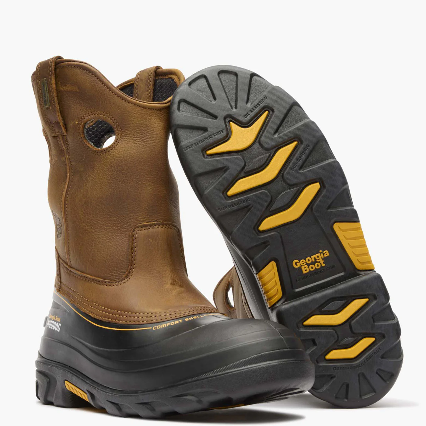 Georgia Boot Muddog Composite Toe Waterproof Work Wellington - Image 4