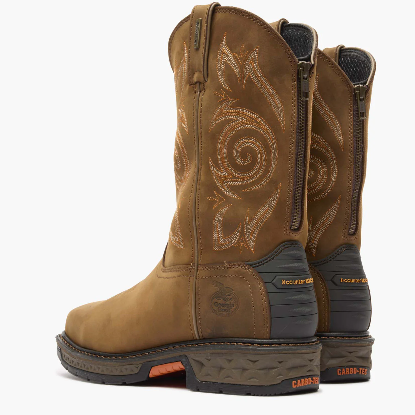 Georgia Boot Carbo-Tec LT Steel Toe Waterproof Pull On Work Boot - Image 6
