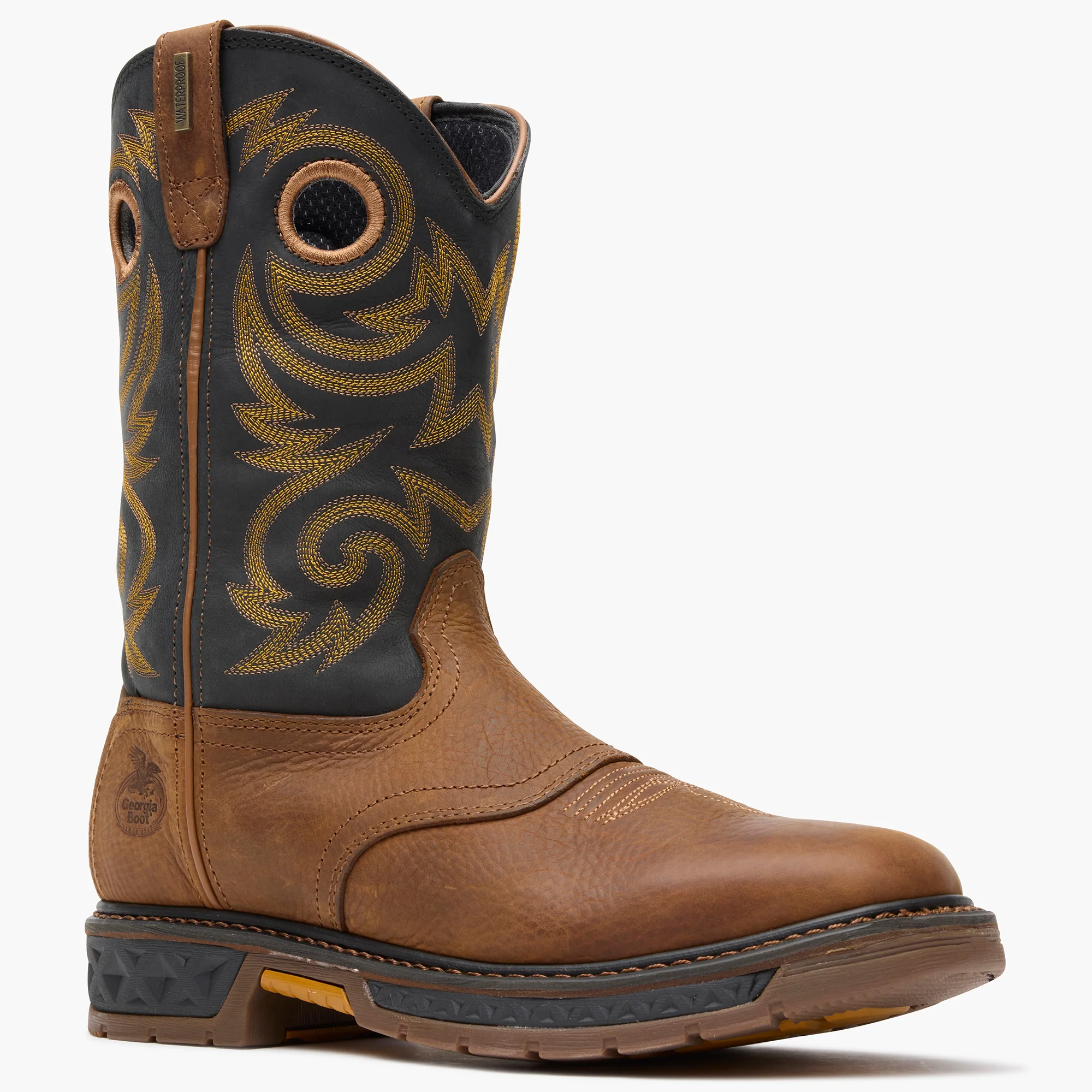 Georgia Boot Carbo-Tec LT Steel Toe Waterproof Pull On Work Boot - Image 3