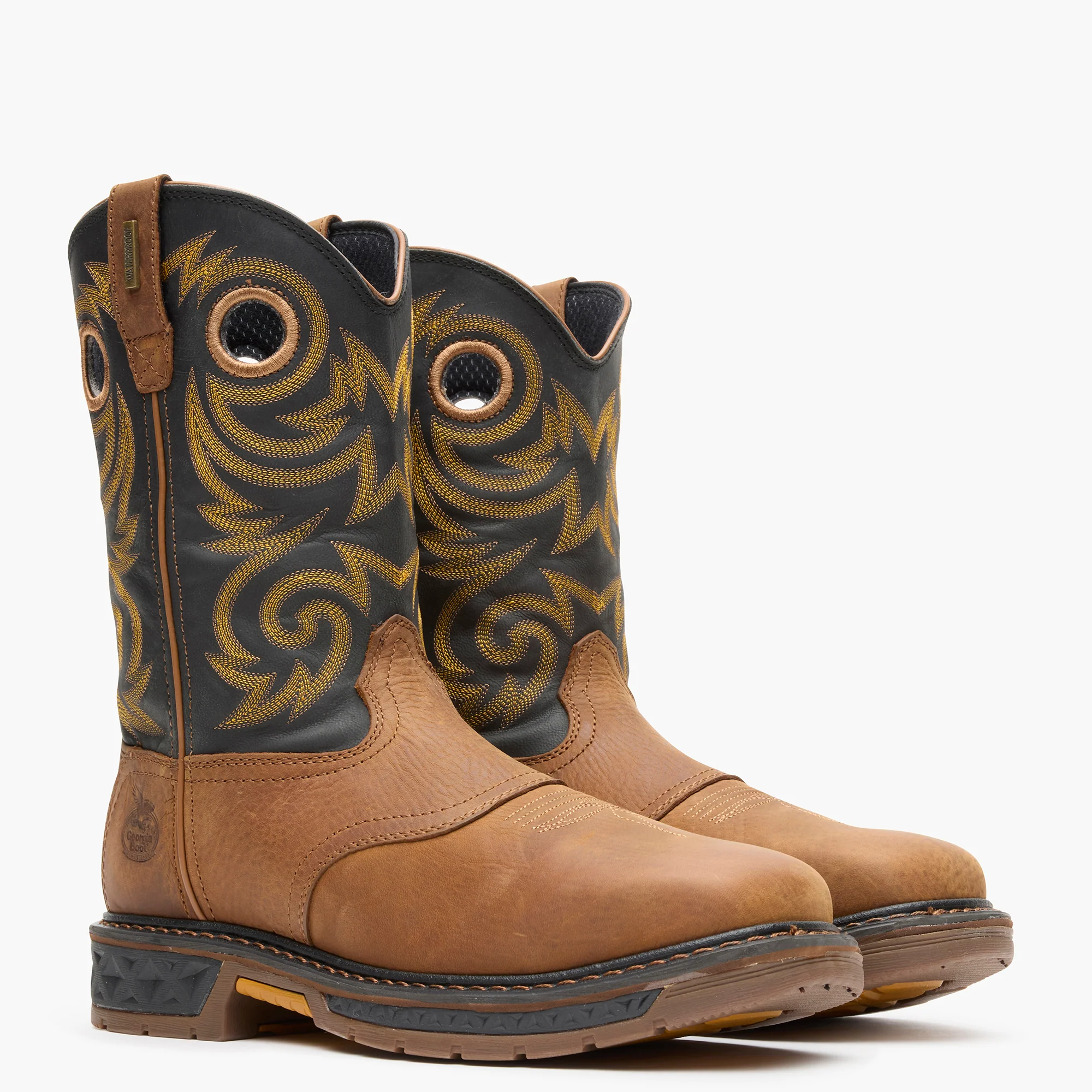 Georgia Boot Carbo-Tec LT Steel Toe Waterproof Pull On Work Boot - Image 6