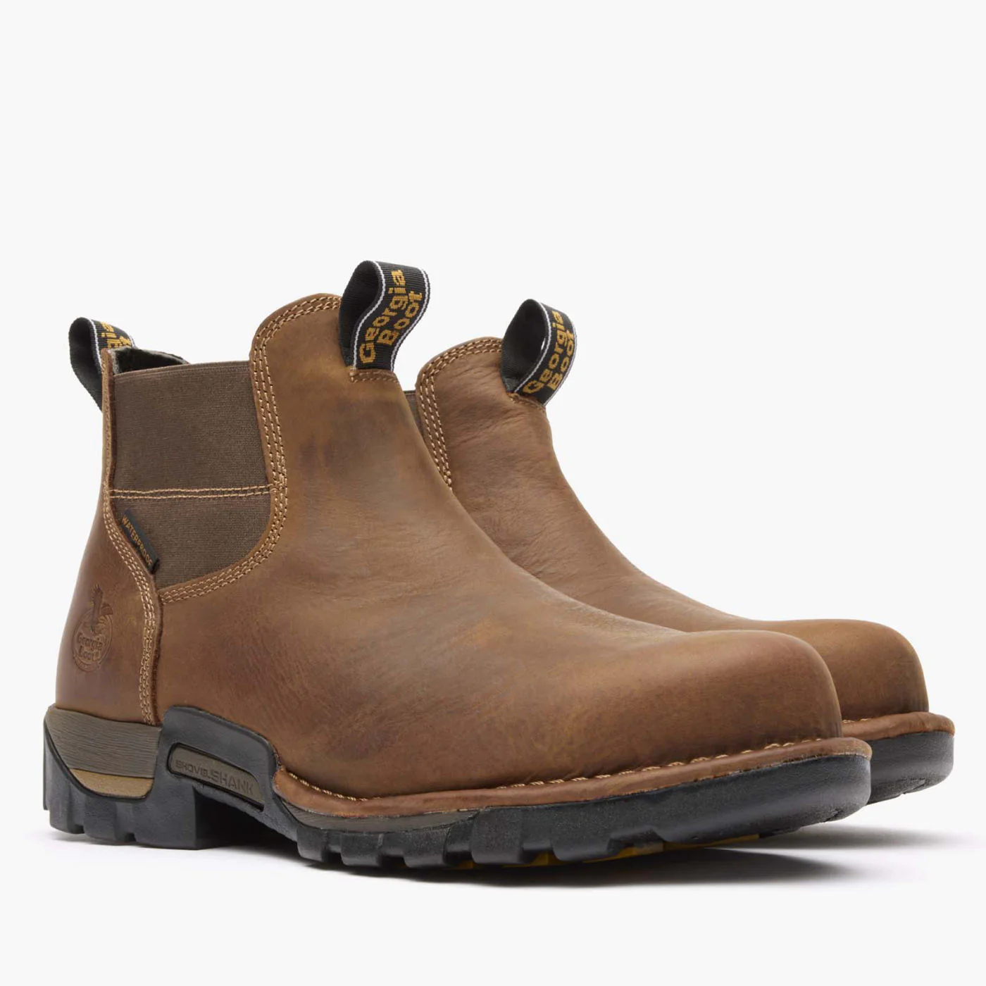 Georgia Boot Eagle One Steel Toe Waterproof Chelsea Work Boot - Image 5