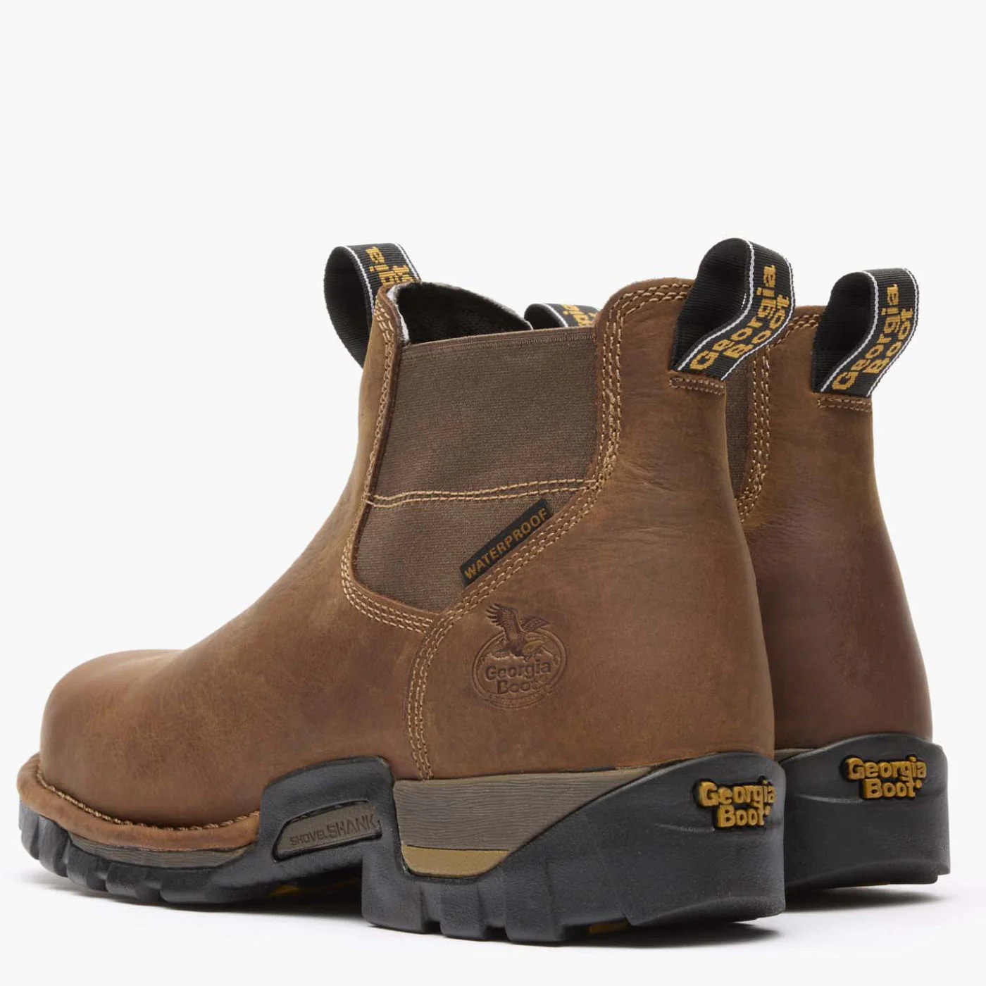 Georgia Boot Eagle One Steel Toe Waterproof Chelsea Work Boot - Image 6