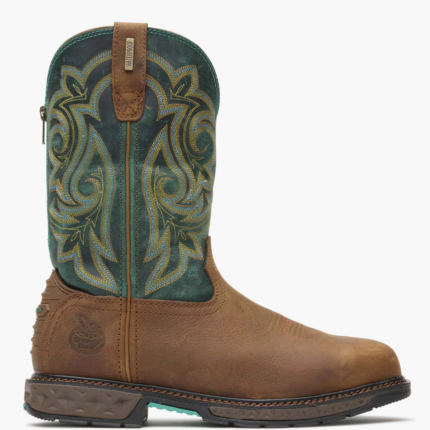 Georgia Boot Carbo-Tec LT Women's Steel Toe Waterproof Pull-On Boot