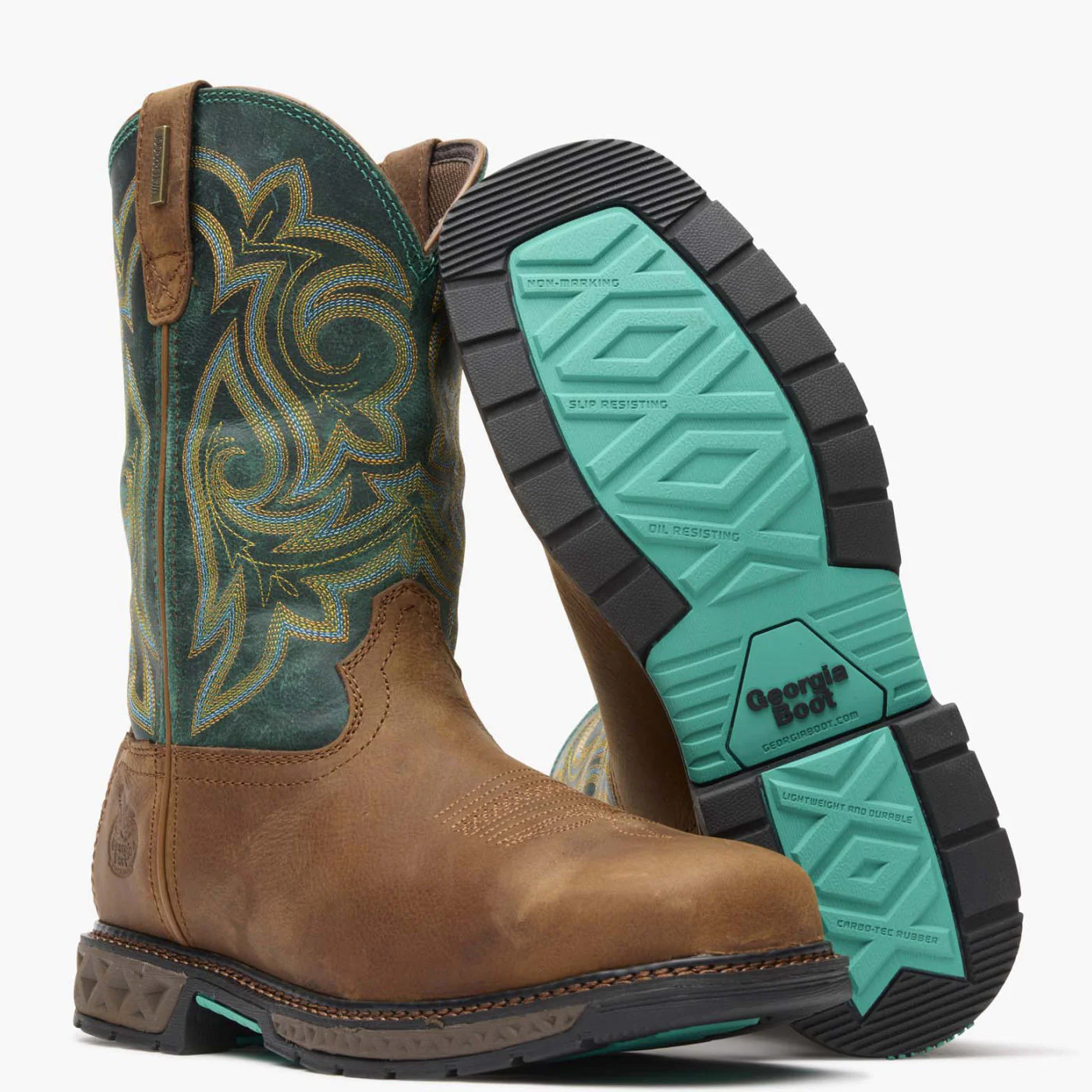 Georgia Boot Carbo-Tec LT Women's Steel Toe Waterproof Pull-On Boot - Image 4