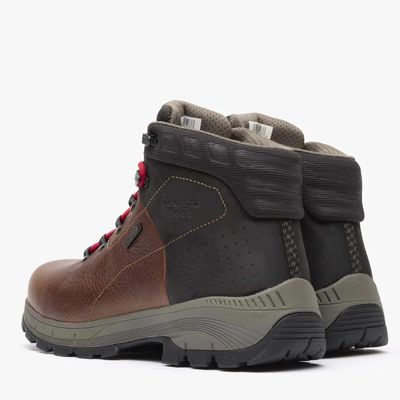 Georgia Boot Eagle Trail Alloy Toe Waterproof Hiker in Brown/Black - Image 6
