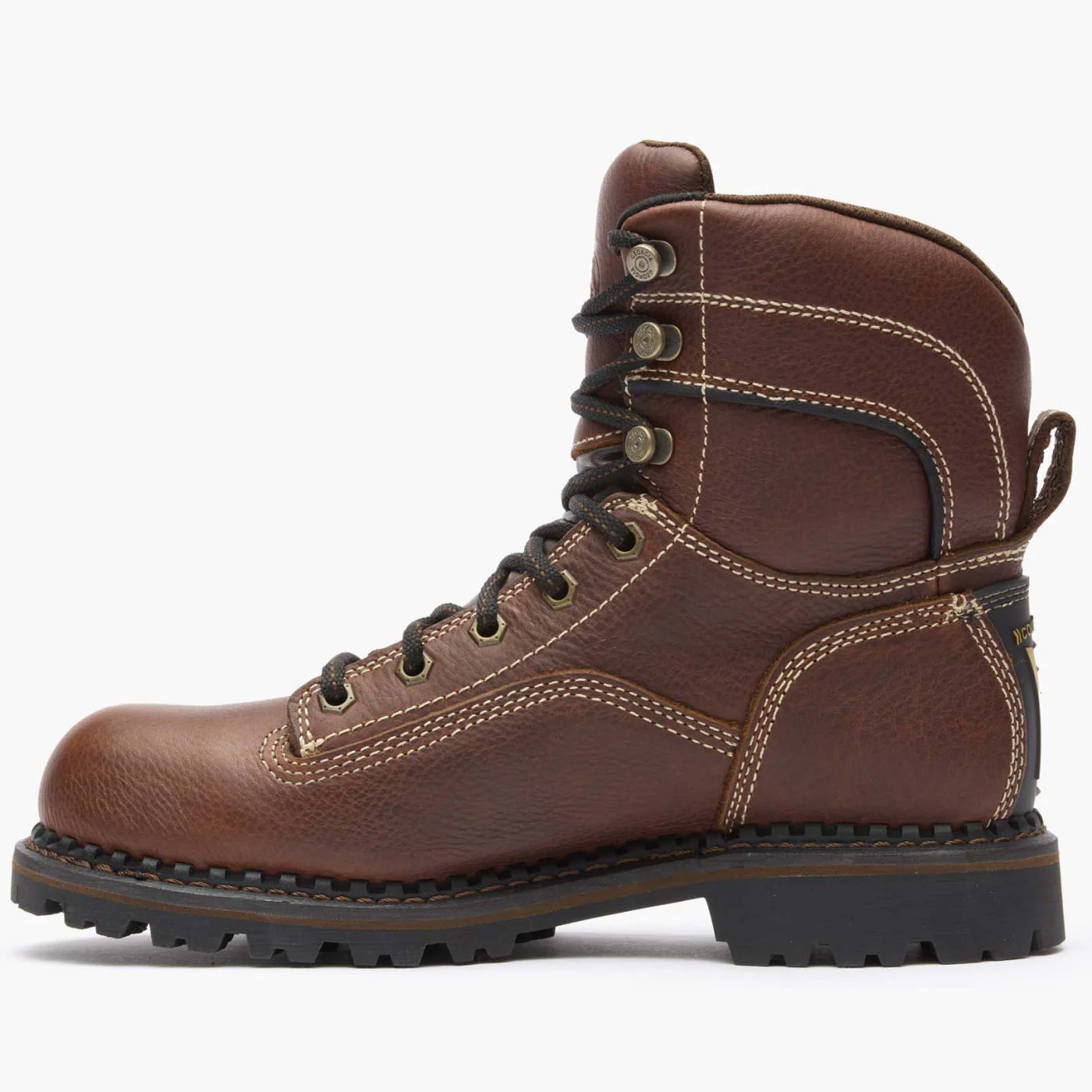 Georgia Boot AMP LT Logger Women's Alloy Toe Waterproof Low Heel Logger Boot - Image 3