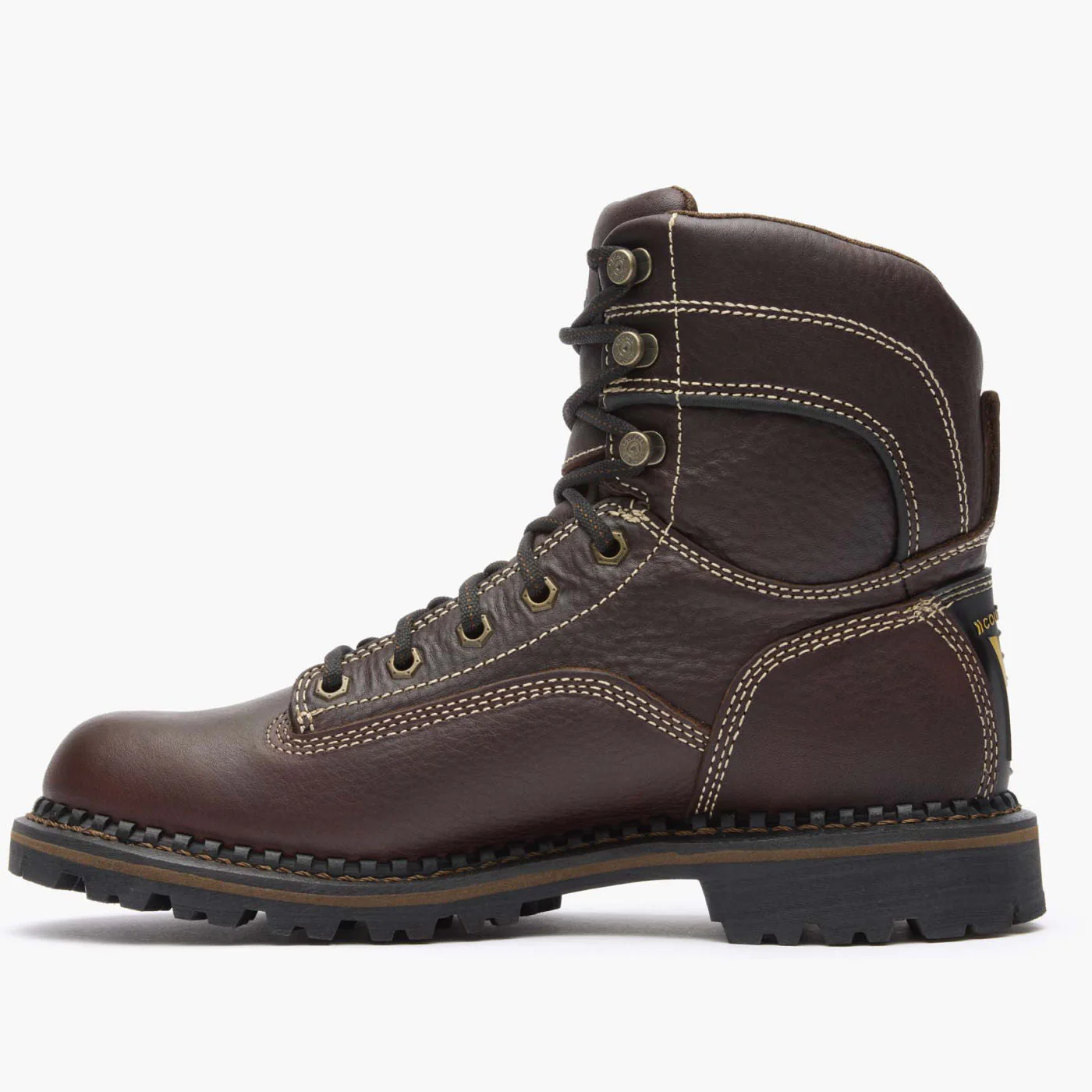 Georgia Boot AMP LT Logger Women's Alloy Toe Waterproof Low Heel Logger Boot - Image 9