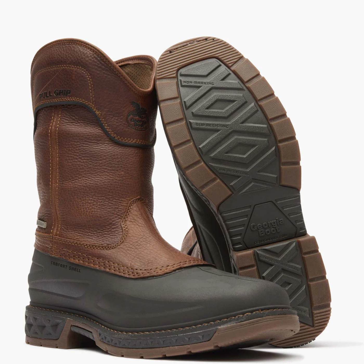 Georgia Boot Carbo-Tec LTR Steel Toe Waterproof Pull On Boot - Image 4