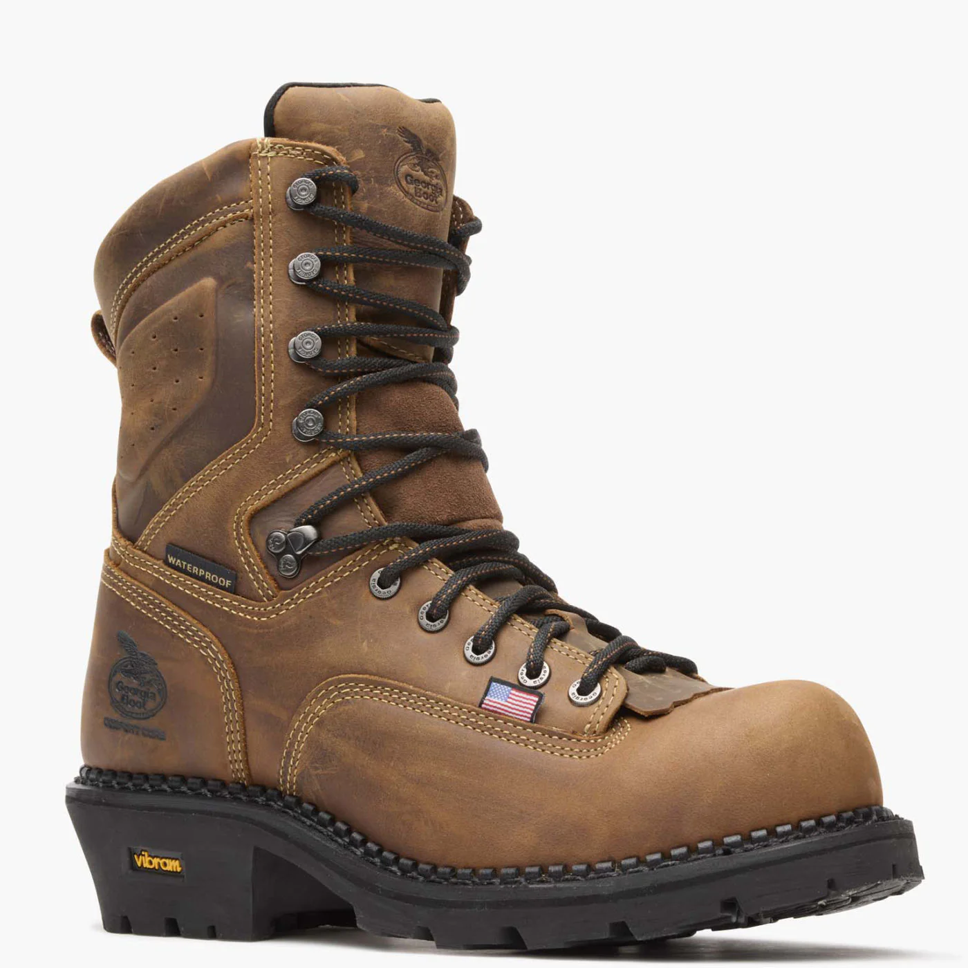 Georgia Boot USA Logger Composite Toe Waterproof Work Boot - Image 2