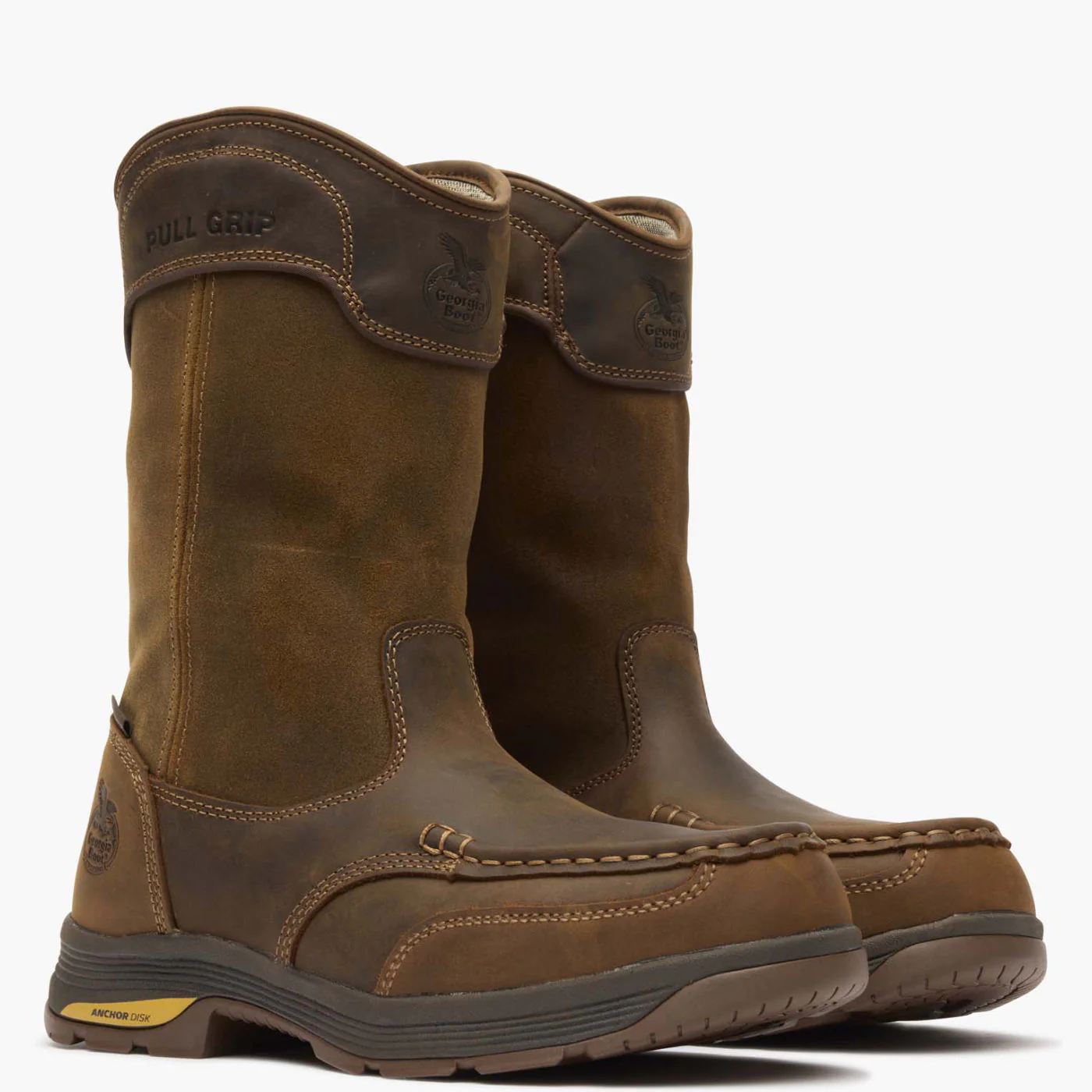 Georgia Boot Athens SuperLyte Alloy Toe Waterproof Wellington Pull-On - Image 5