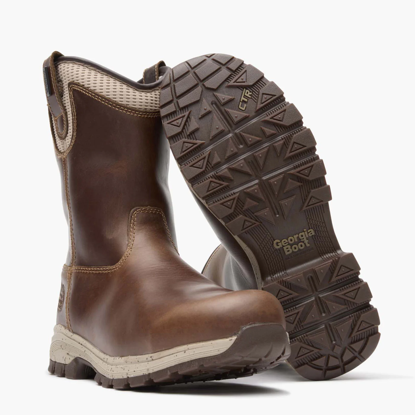 Georgia Boot Eagle Trail Women’s Alloy Toe Pull-On Work Boot - Image 4