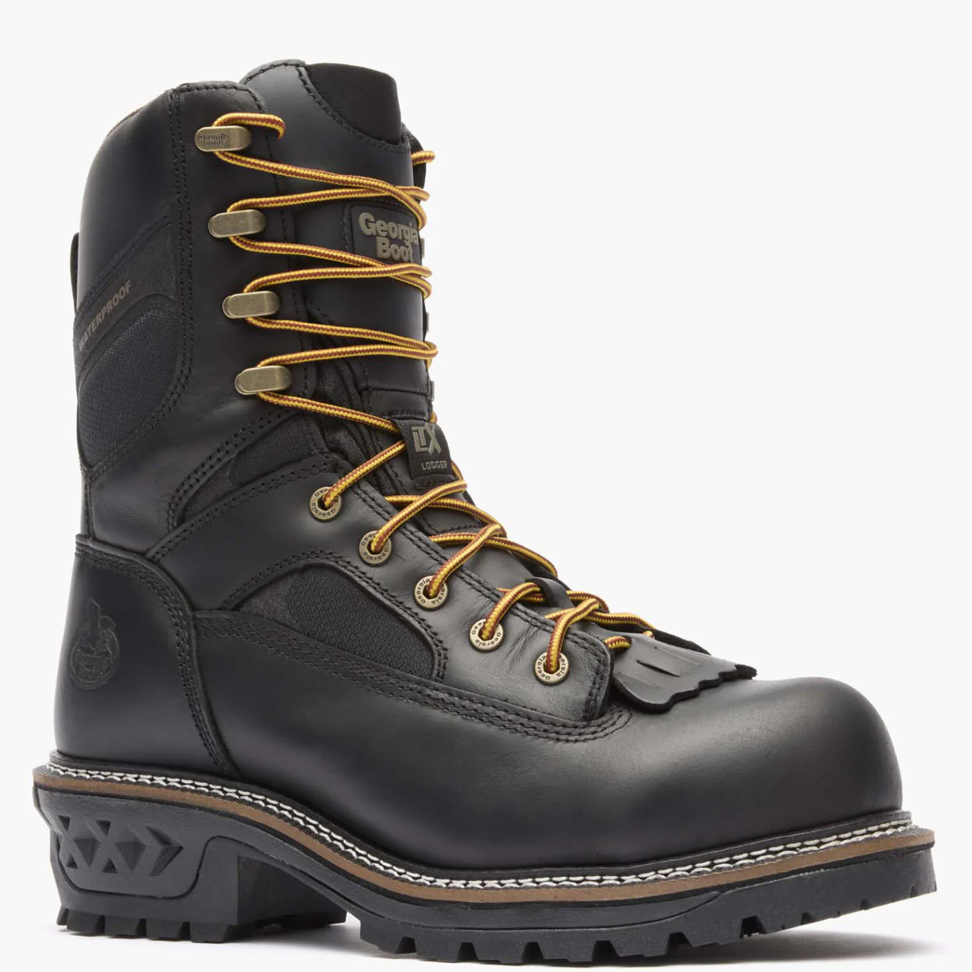 Georgia Boot LTX Logger Composite Toe Waterproof Black Work Boot - Image 2