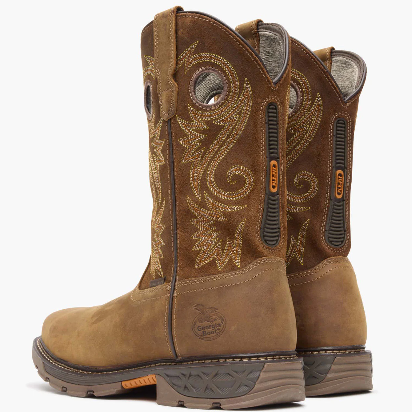 Georgia Boot Carbo-Tec FLX Alloy Toe Waterproof Pull-on Work Boot - Image 6